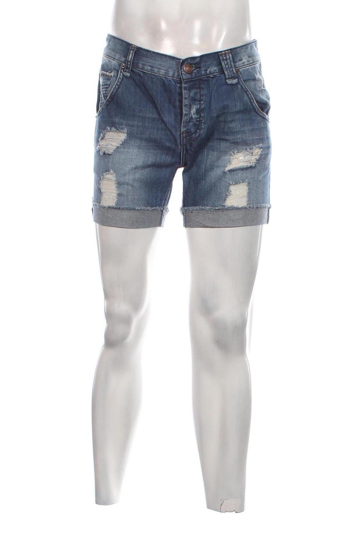 Herren Shorts Fishbone, Größe M, Farbe Blau, Preis € 4,51