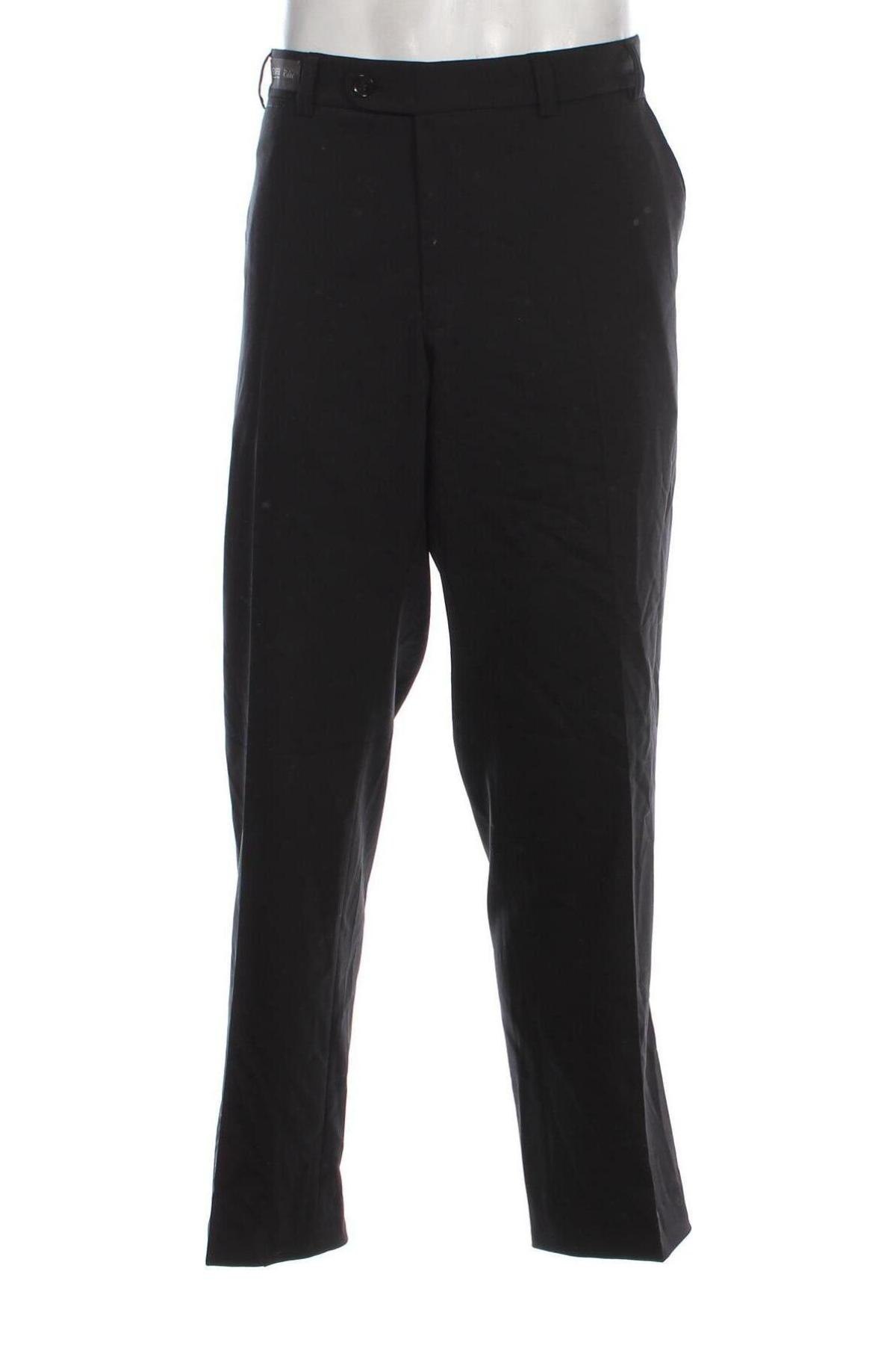 Pantaloni de bărbați Eurex by Brax, Mărime XL, Culoare Negru, Preț 42,99 Lei