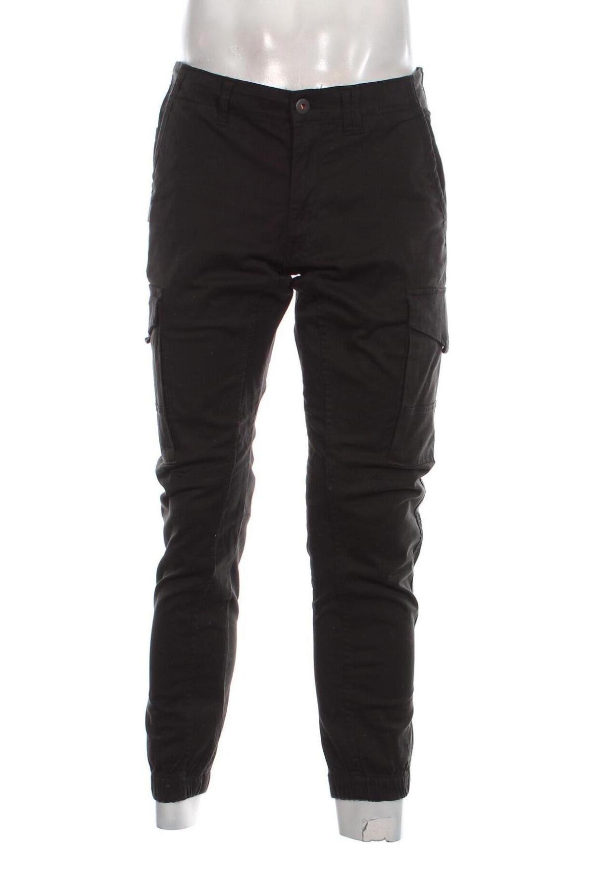 Pantaloni de bărbați Jack & Jones, Mărime L, Culoare Negru, Preț 97,99 Lei