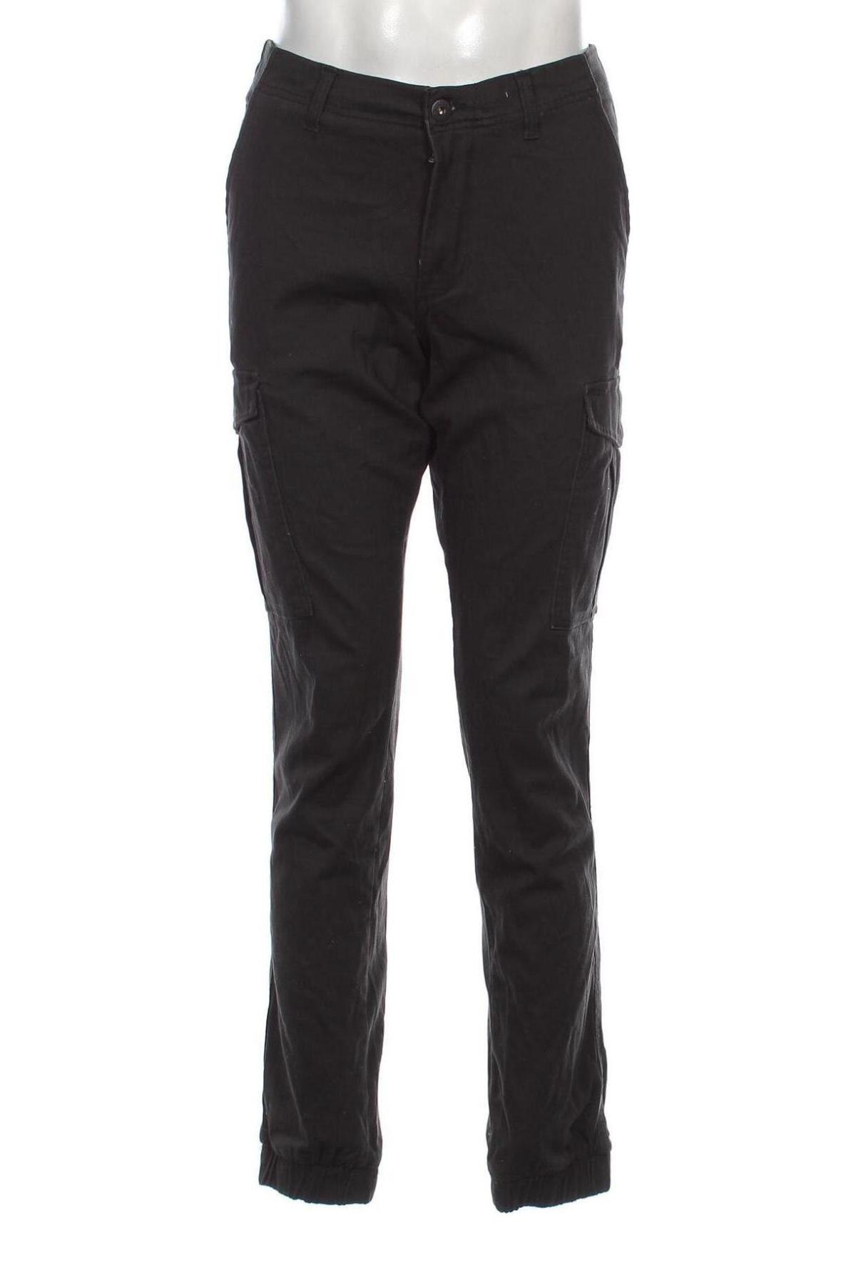 Pantaloni de bărbați Jack & Jones, Mărime L, Culoare Negru, Preț 29,99 Lei