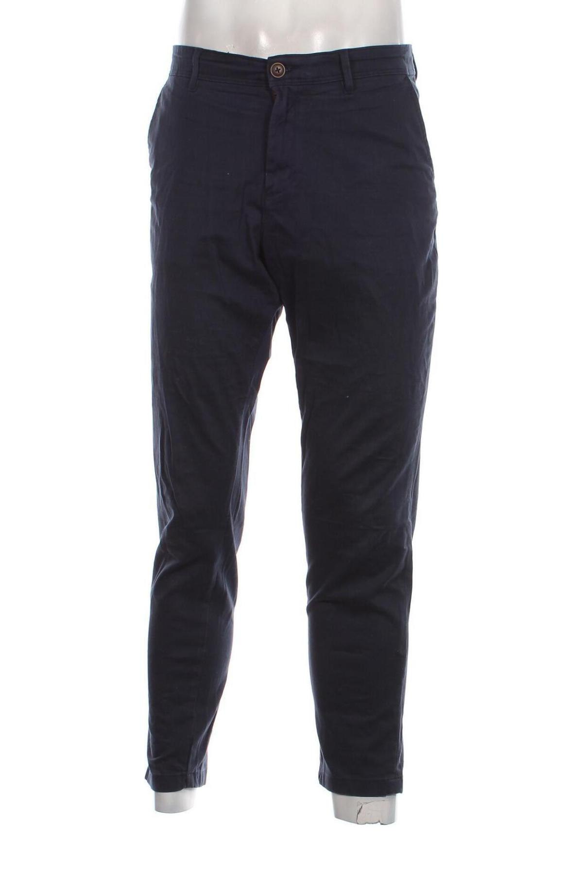 Pantaloni de bărbați Jack & Jones, Mărime L, Culoare Albastru, Preț 114,99 Lei