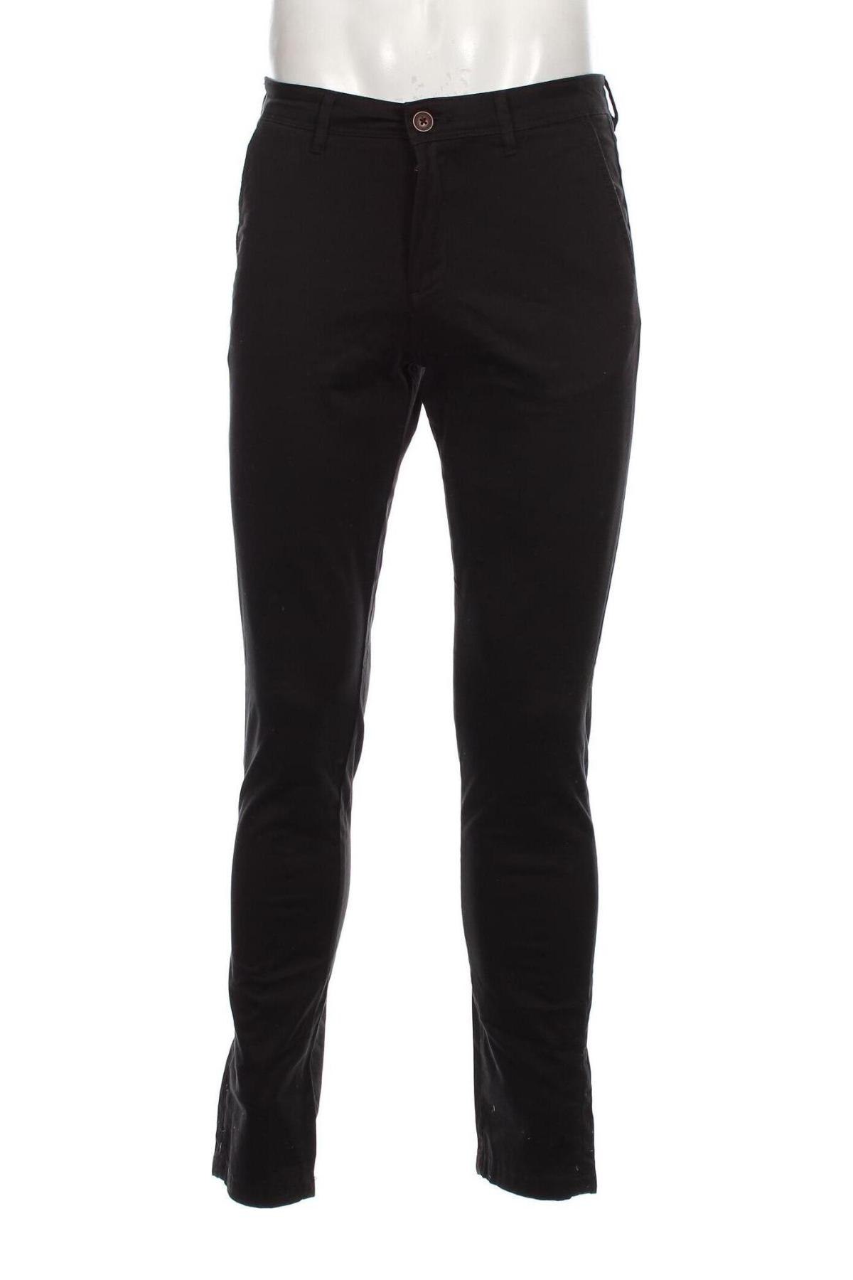 Pantaloni de bărbați Jack & Jones, Mărime M, Culoare Negru, Preț 91,99 Lei