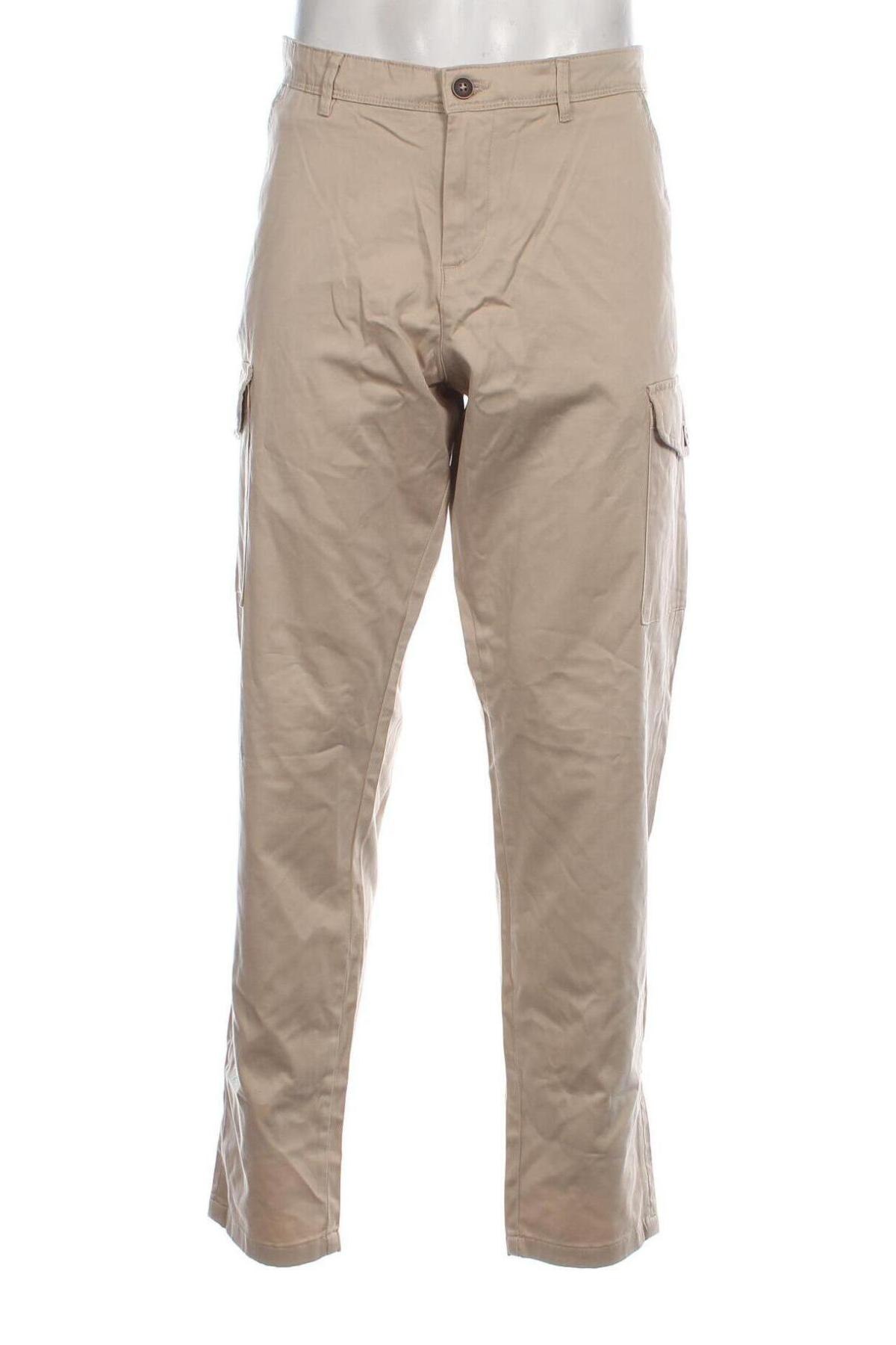 Herrenhose Jack & Jones, Größe L, Farbe Beige, Preis € 15,99