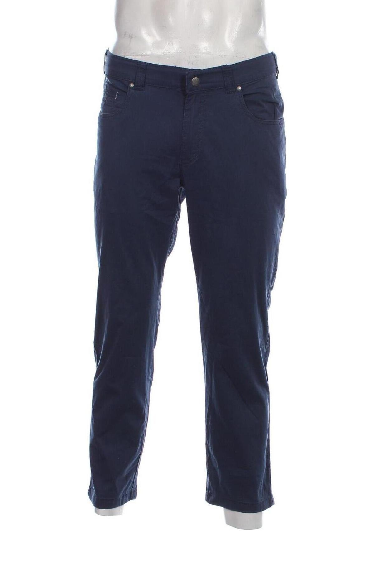 Herrenhose Luigi Morini, Größe M, Farbe Blau, Preis € 7,49