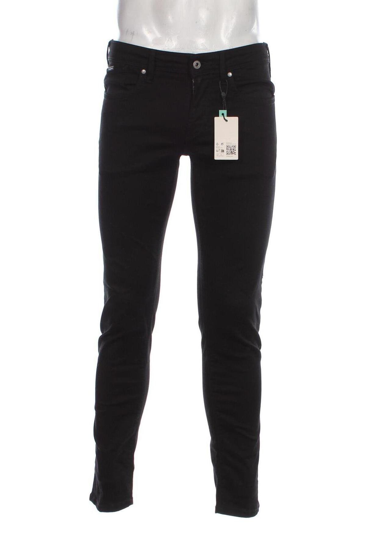 Pantaloni de bărbați Pepe Jeans, Mărime M, Culoare Negru, Preț 216,99 Lei