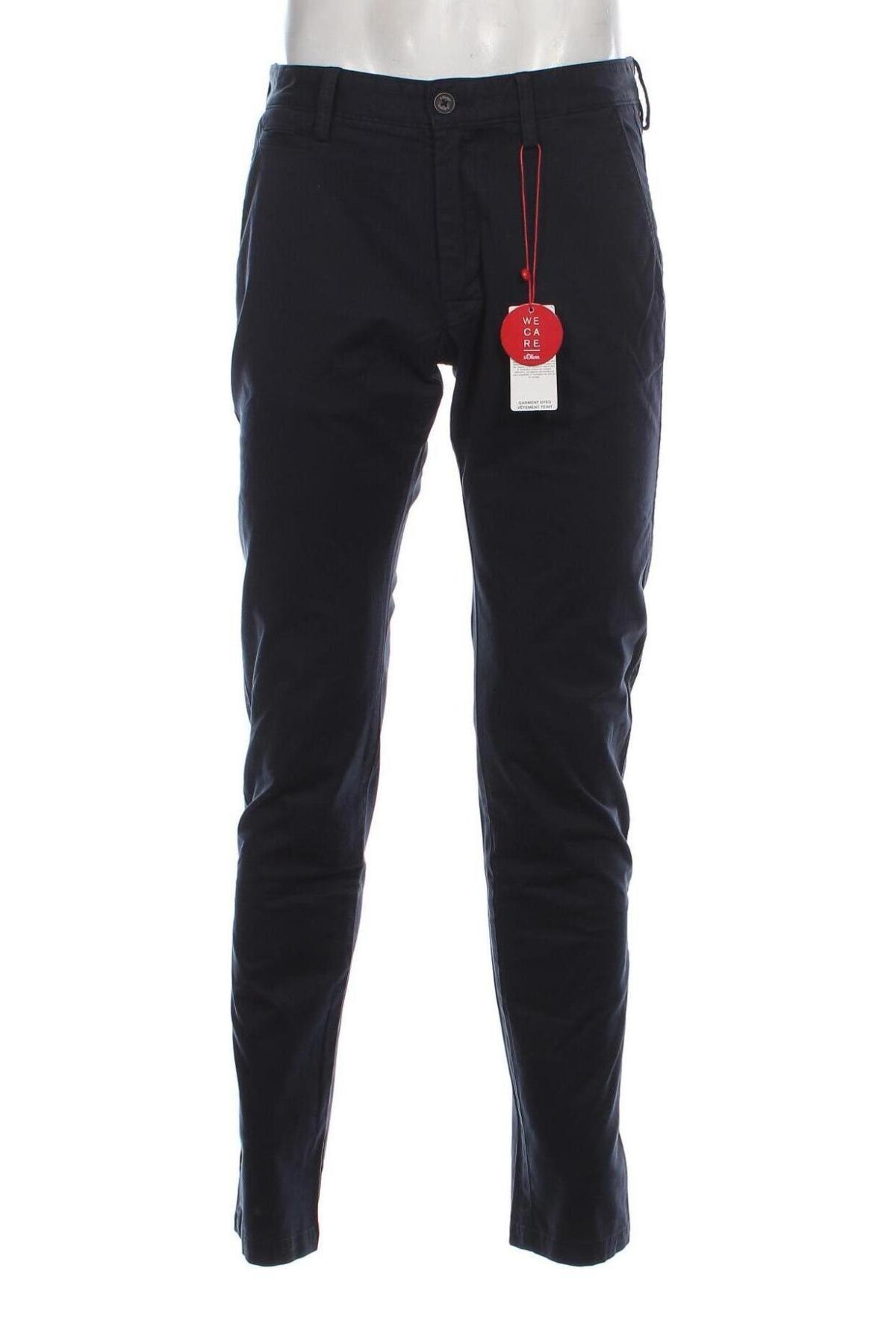 Pantaloni de bărbați S.Oliver, Mărime M, Culoare Albastru, Preț 125,99 Lei