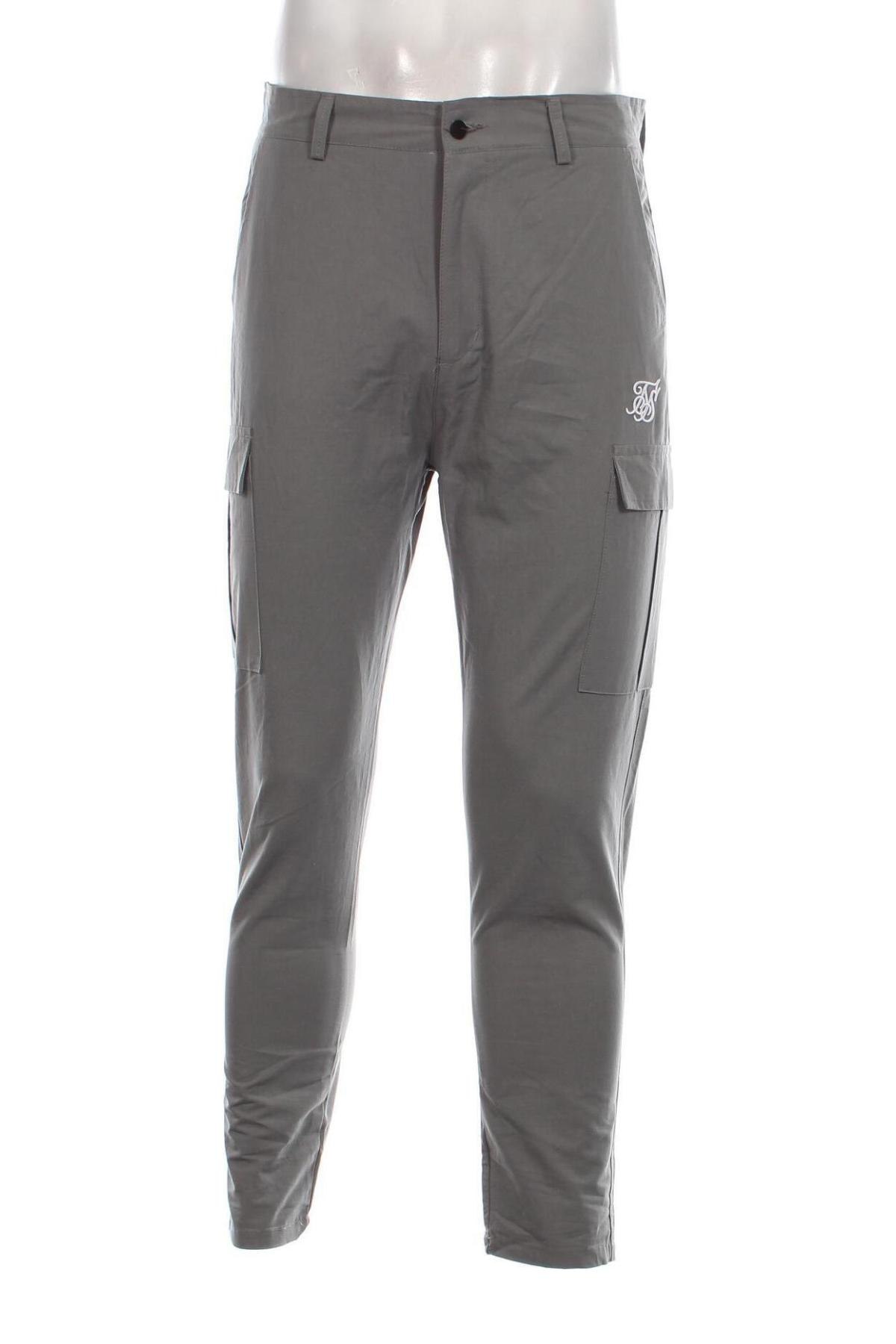 Herrenhose SikSilk, Größe M, Farbe Grau, Preis € 12,99