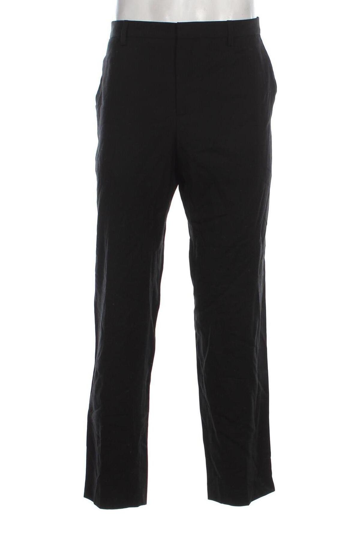 Pantaloni de bărbați Zara, Mărime L, Culoare Negru, Preț 88,99 Lei