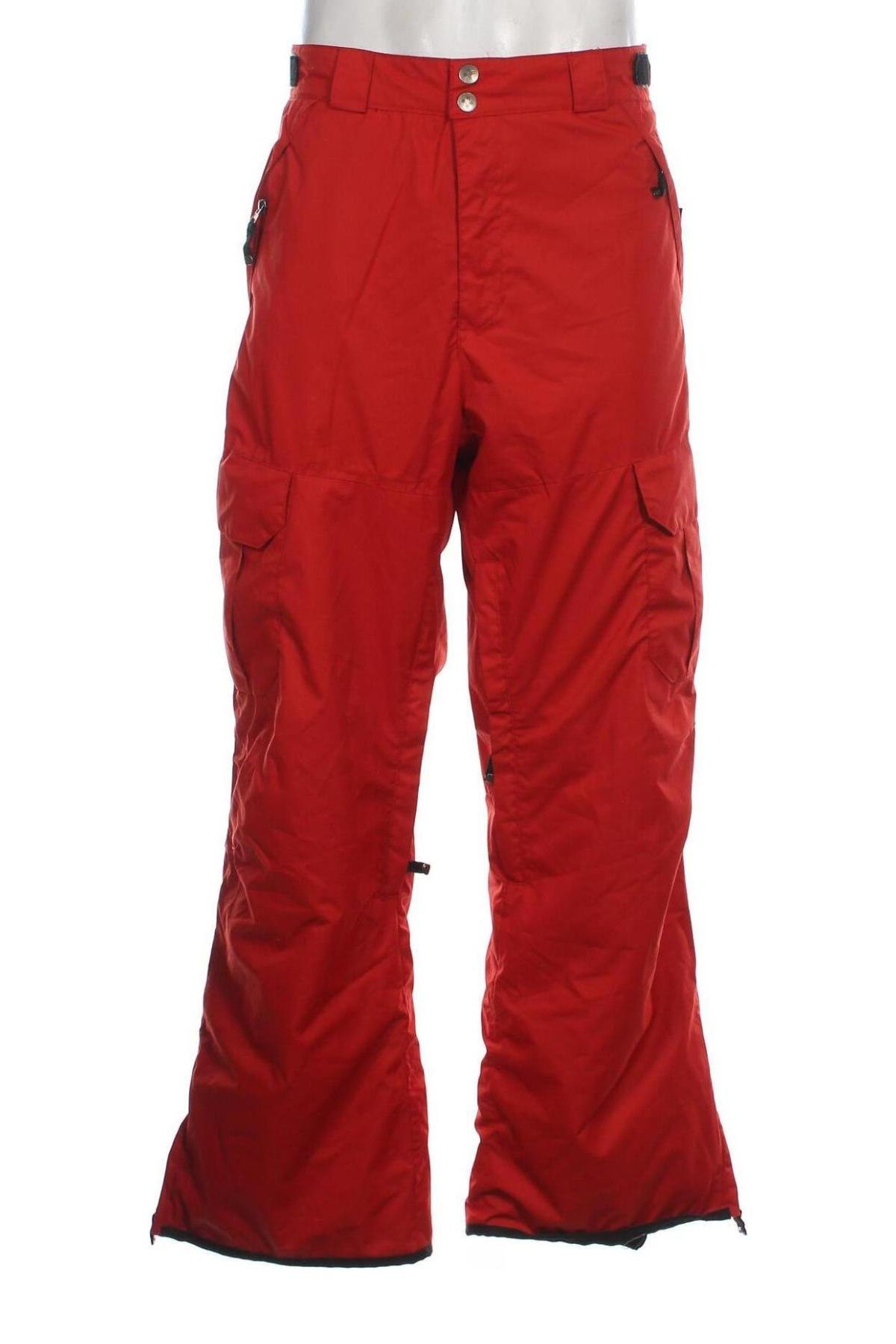 Herrenhose für Wintersport Crane, Größe L, Farbe Rot, Preis 23,79 €