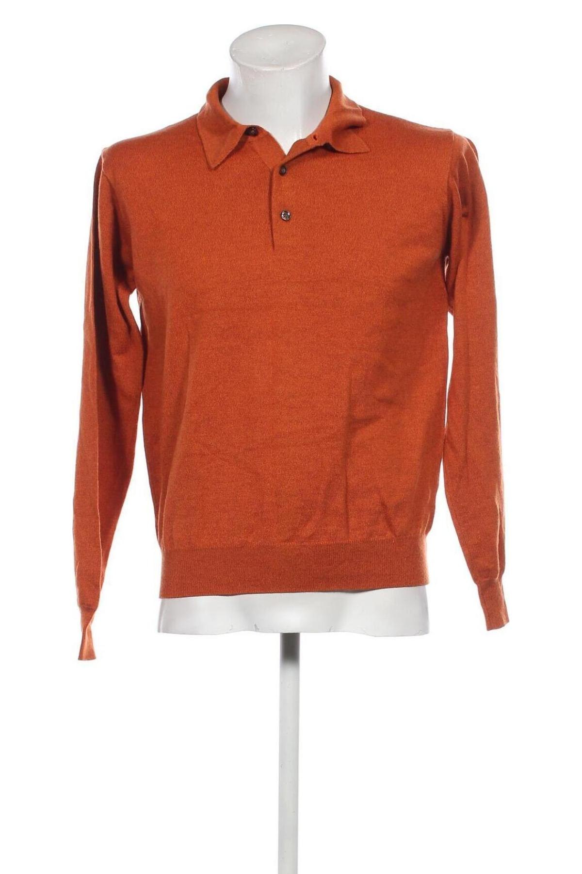 Herrenpullover, Größe M, Farbe Orange, Preis 8,49 €