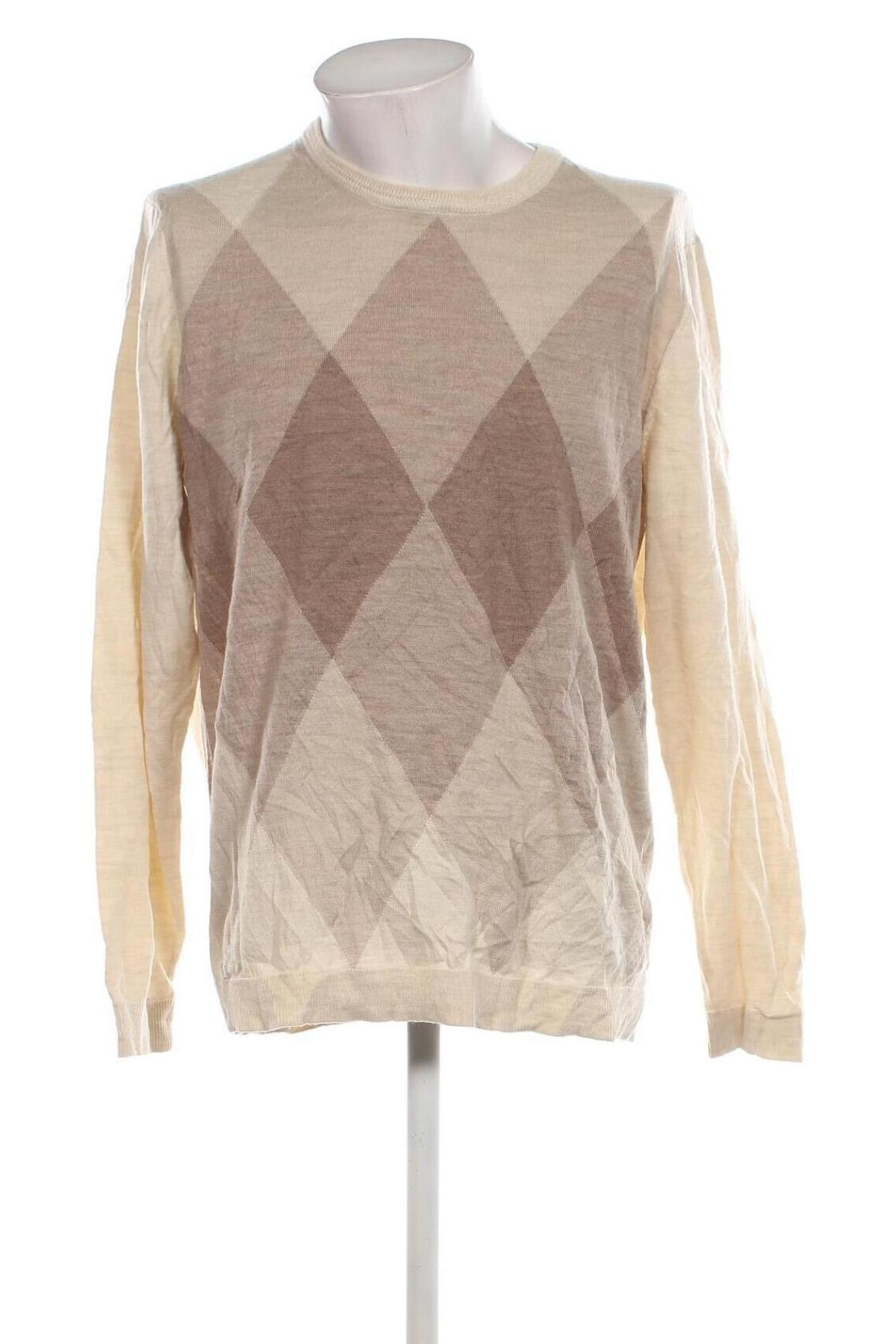 Herrenpullover, Größe XL, Farbe Beige, Preis 9,49 €