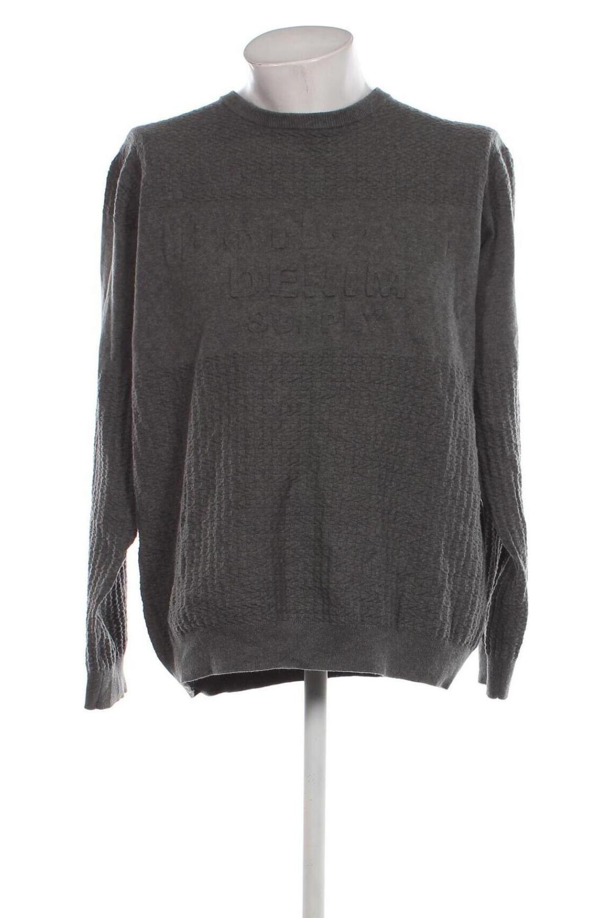 Herrenpullover Bison, Größe XL, Farbe Grau, Preis € 10,99