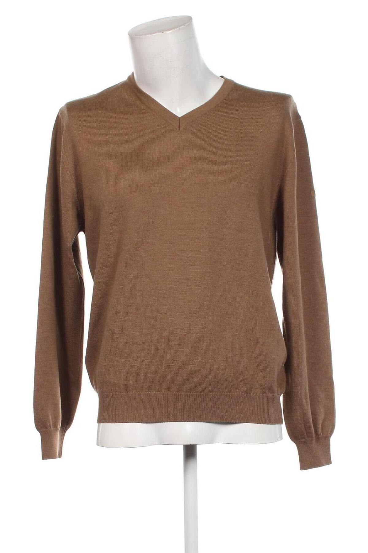 Herrenpullover Brax, Größe L, Farbe Braun, Preis 32,79 €