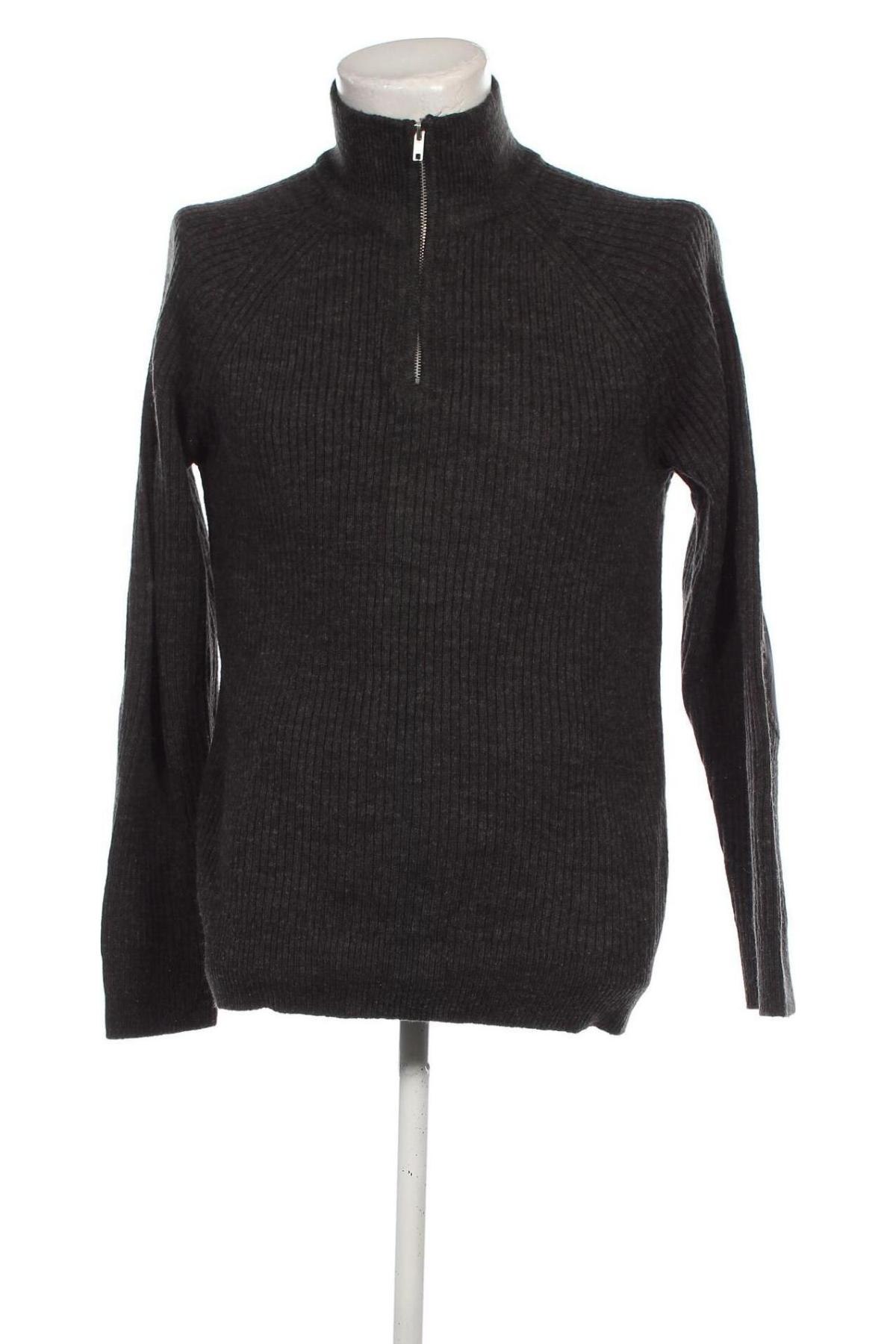 Męski sweter H&M, Rozmiar M, Kolor Szary, Cena 37,49 zł