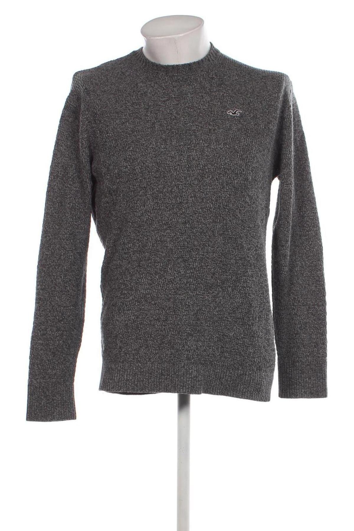 Herrenpullover Hollister, Größe L, Farbe Grau, Preis € 10,99