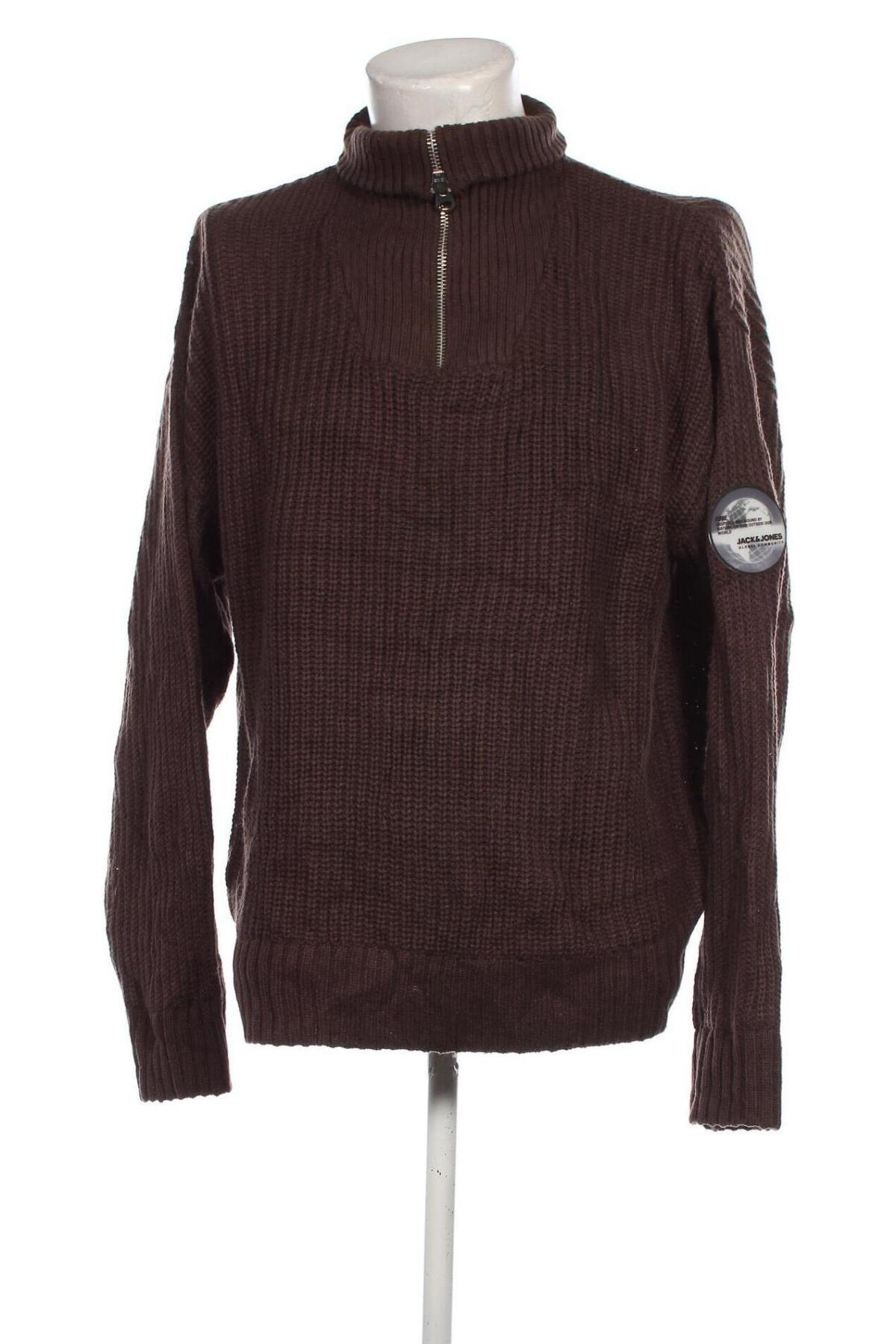 Pánsky sveter  Jack & Jones, Veľkosť XL, Farba Hnedá, Cena  10,95 €