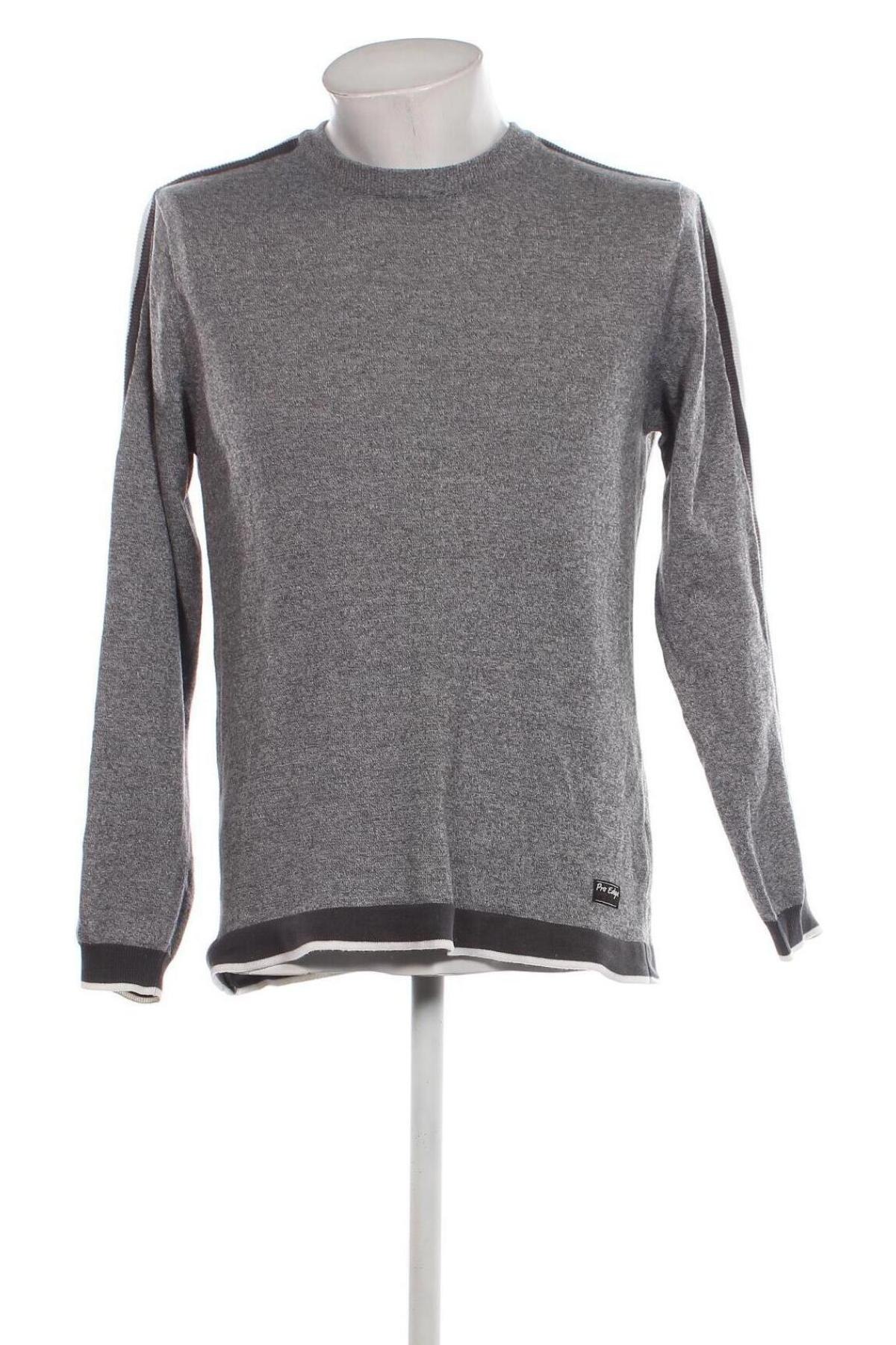 Herrenpullover Jean Pascale, Größe M, Farbe Grau, Preis 8,49 €