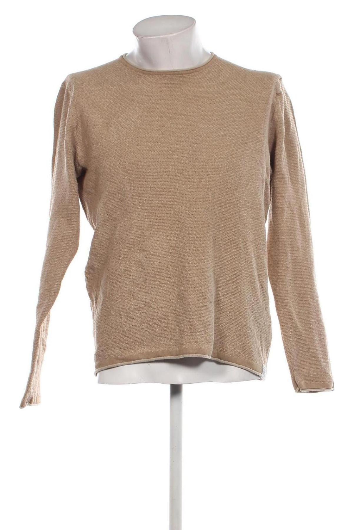 Herrenpullover Jean Pascale, Größe L, Farbe Beige, Preis € 2,99