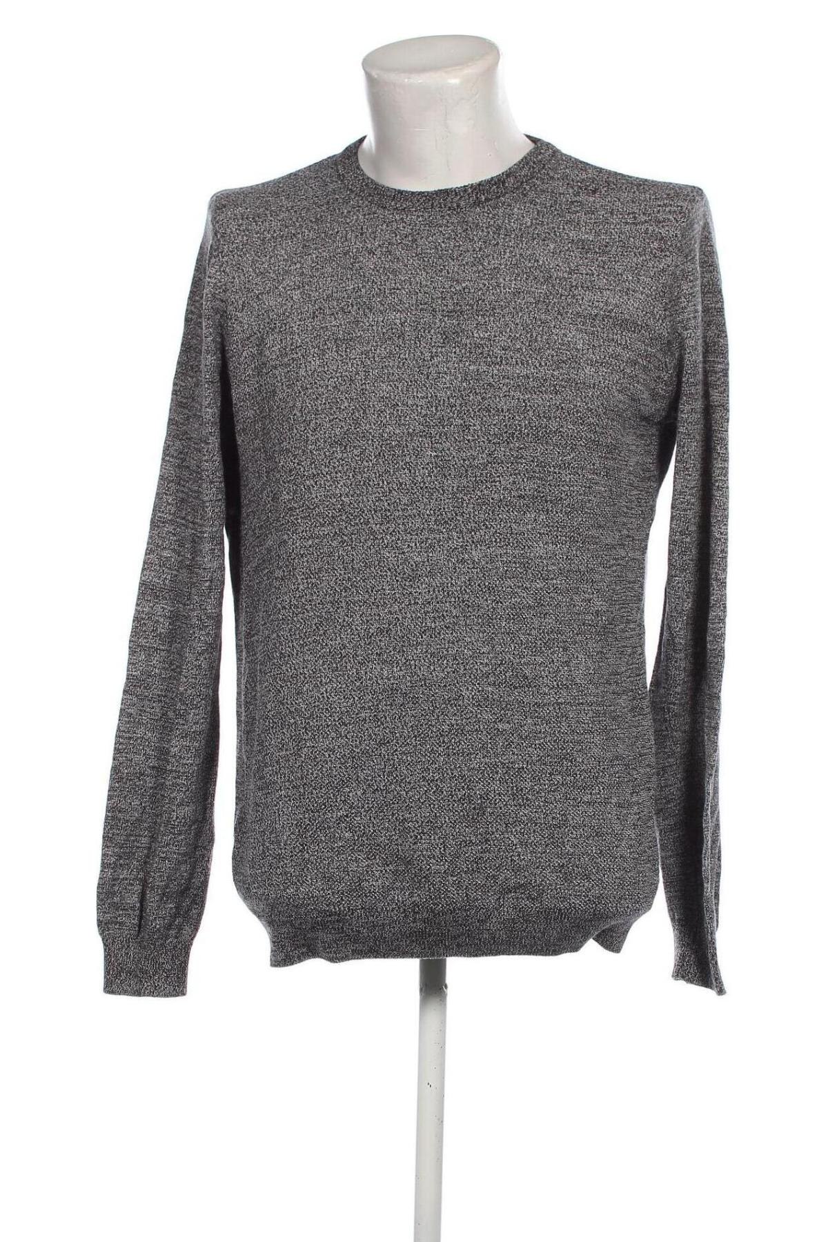 Herrenpullover New Look, Größe L, Farbe Grau, Preis 3,99 €