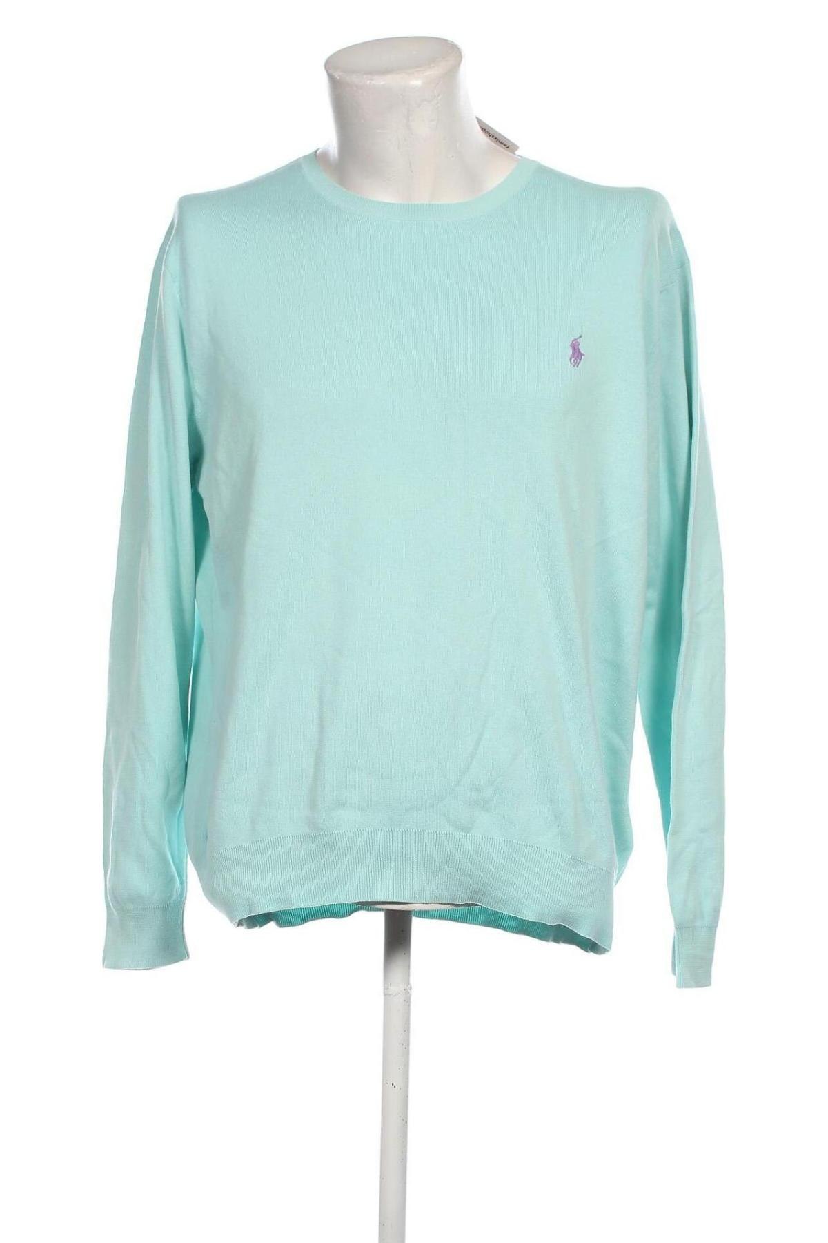 Herrenpullover Polo By Ralph Lauren, Größe L, Farbe Grün, Preis 52,99 €