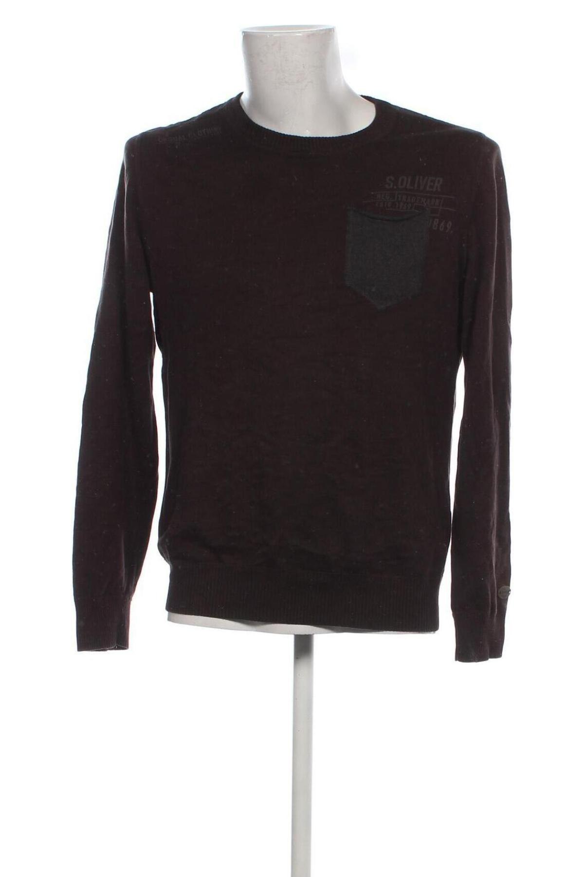 Herrenpullover S.Oliver, Größe M, Farbe Schwarz, Preis 9,99 €