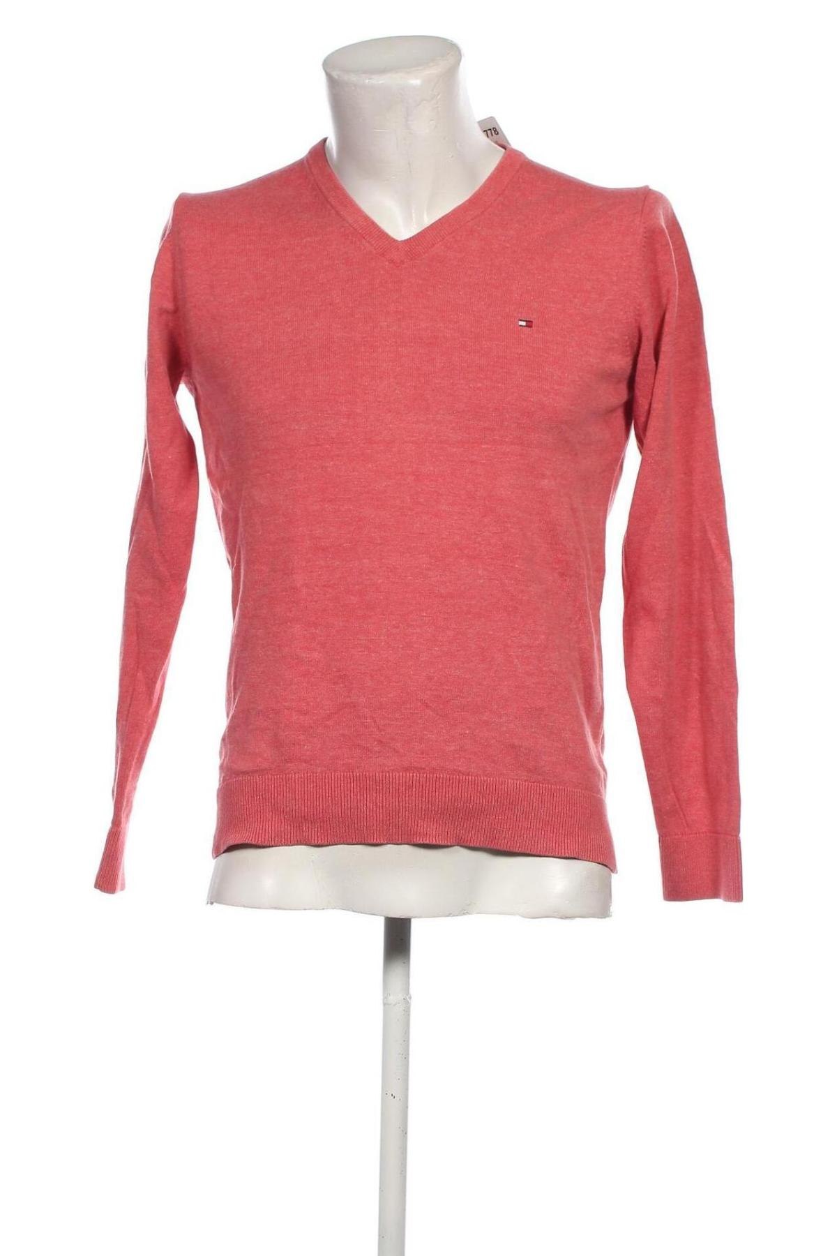 Herrenpullover Tommy Hilfiger, Größe S, Farbe Rosa, Preis 34,49 €