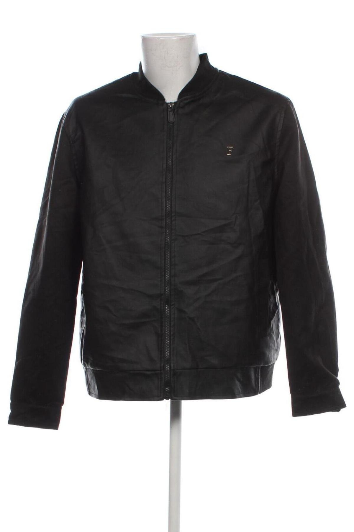 Herren Lederjacke, Größe XXL, Farbe Schwarz, Preis 34,29 €