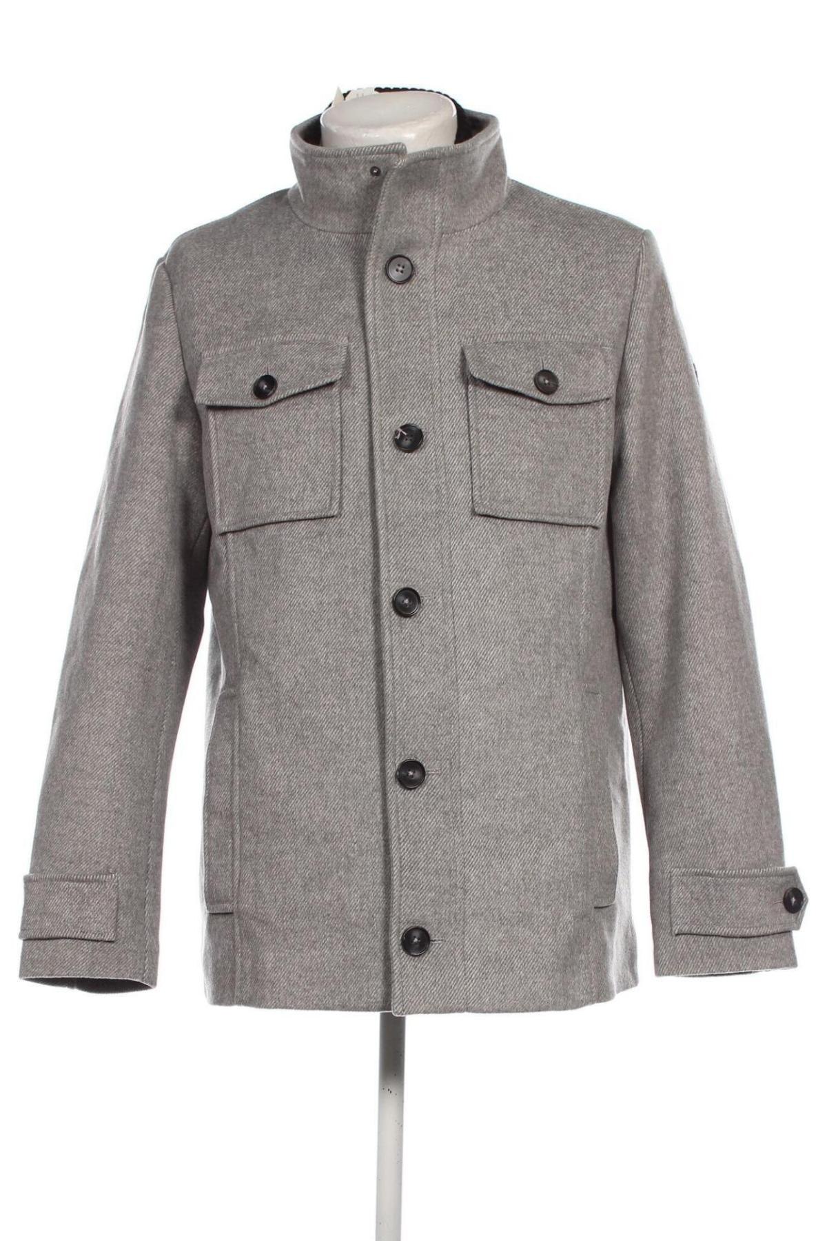 Herrenjacke Tom Tailor, Größe L, Farbe Grau, Preis 54,79 €