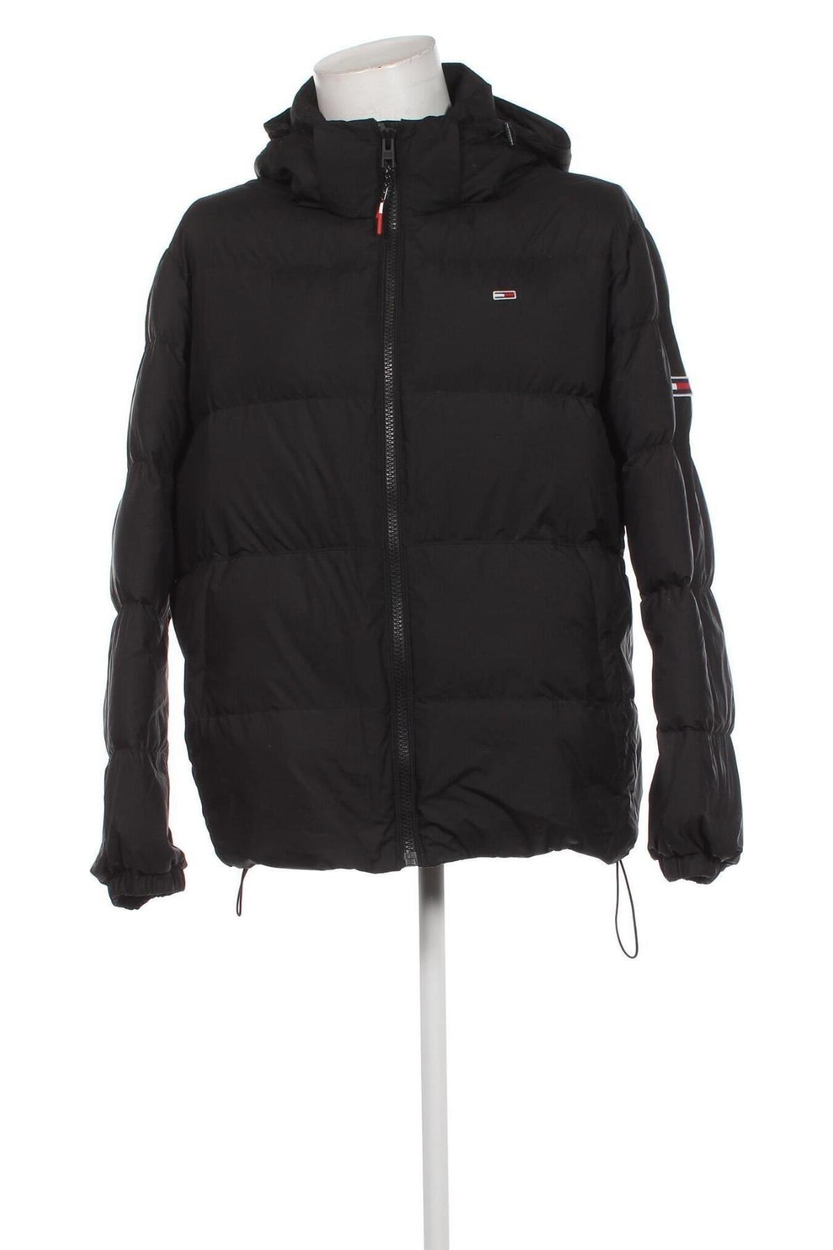 Herrenjacke Tommy Jeans, Größe L, Farbe Grau, Preis 90,99 €