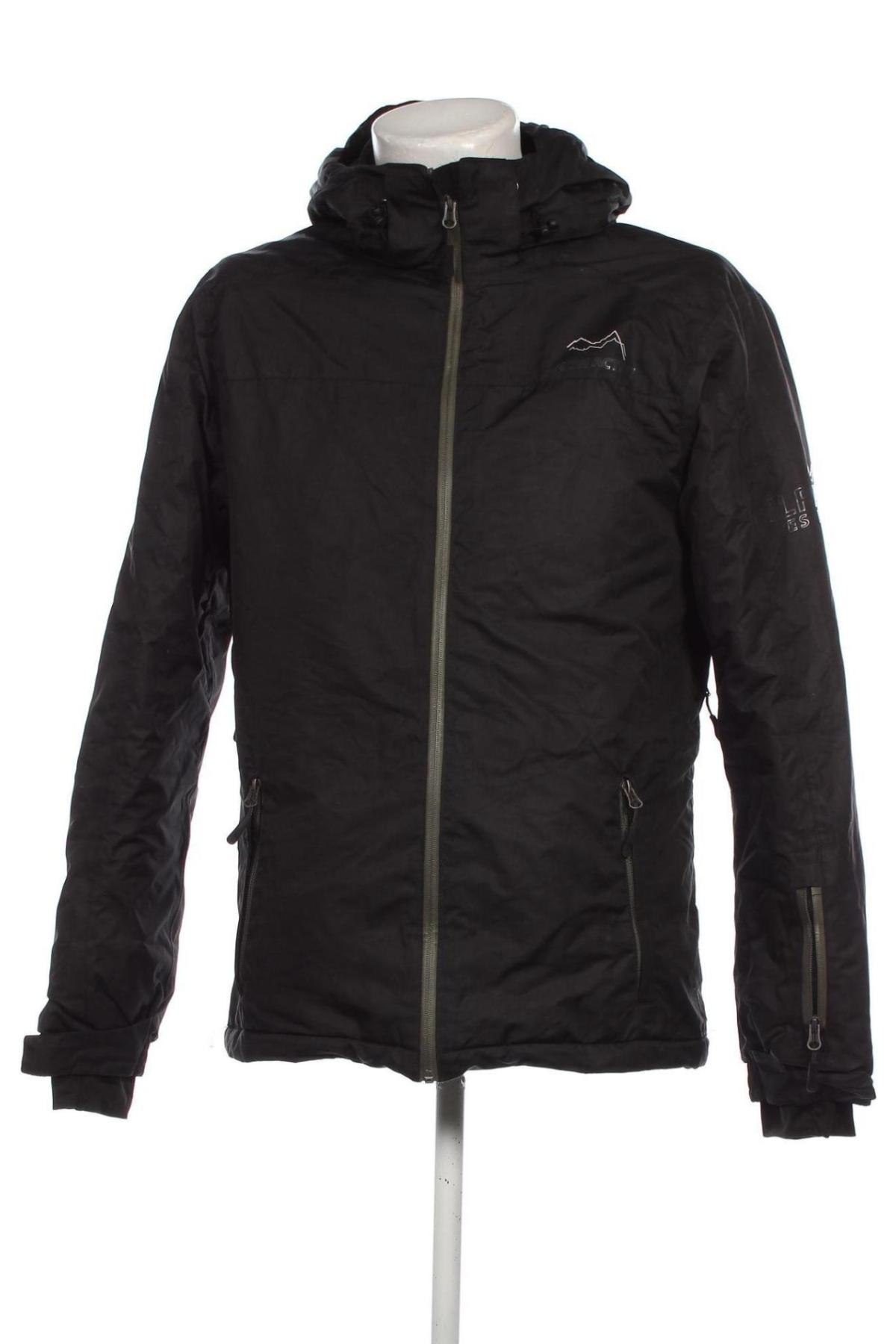 Herrenjacke für Wintersports Crivit, Größe L, Farbe Schwarz, Preis € 24,49