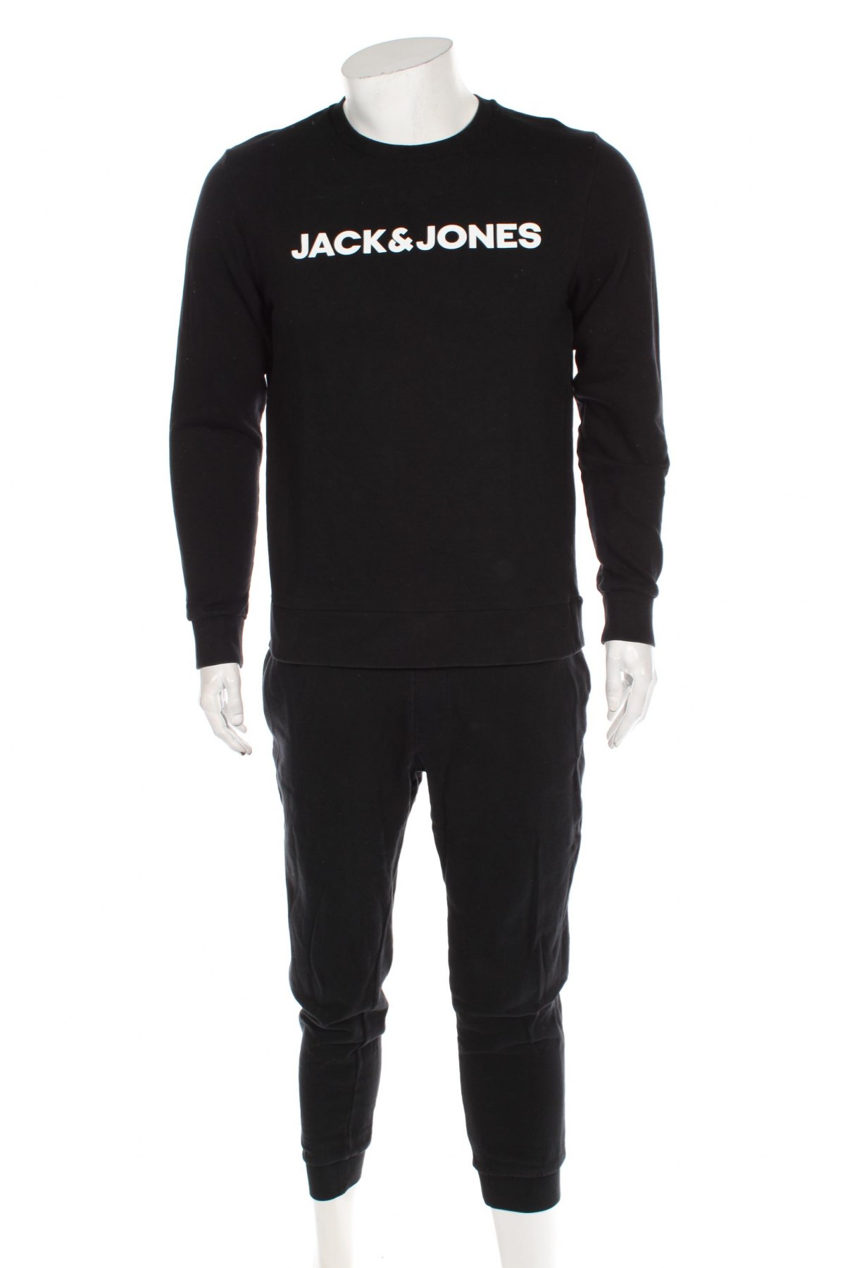 Πιτζάμες Jack & Jones, Μέγεθος L, Χρώμα Μαύρο, Τιμή 21,79 €