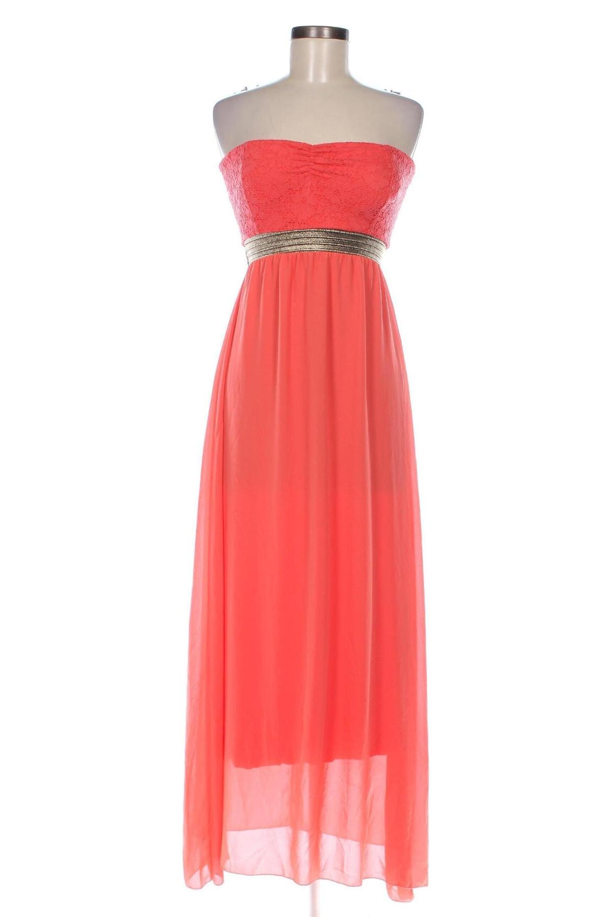 Kleid, Größe S, Farbe Orange, Preis 6,99 €