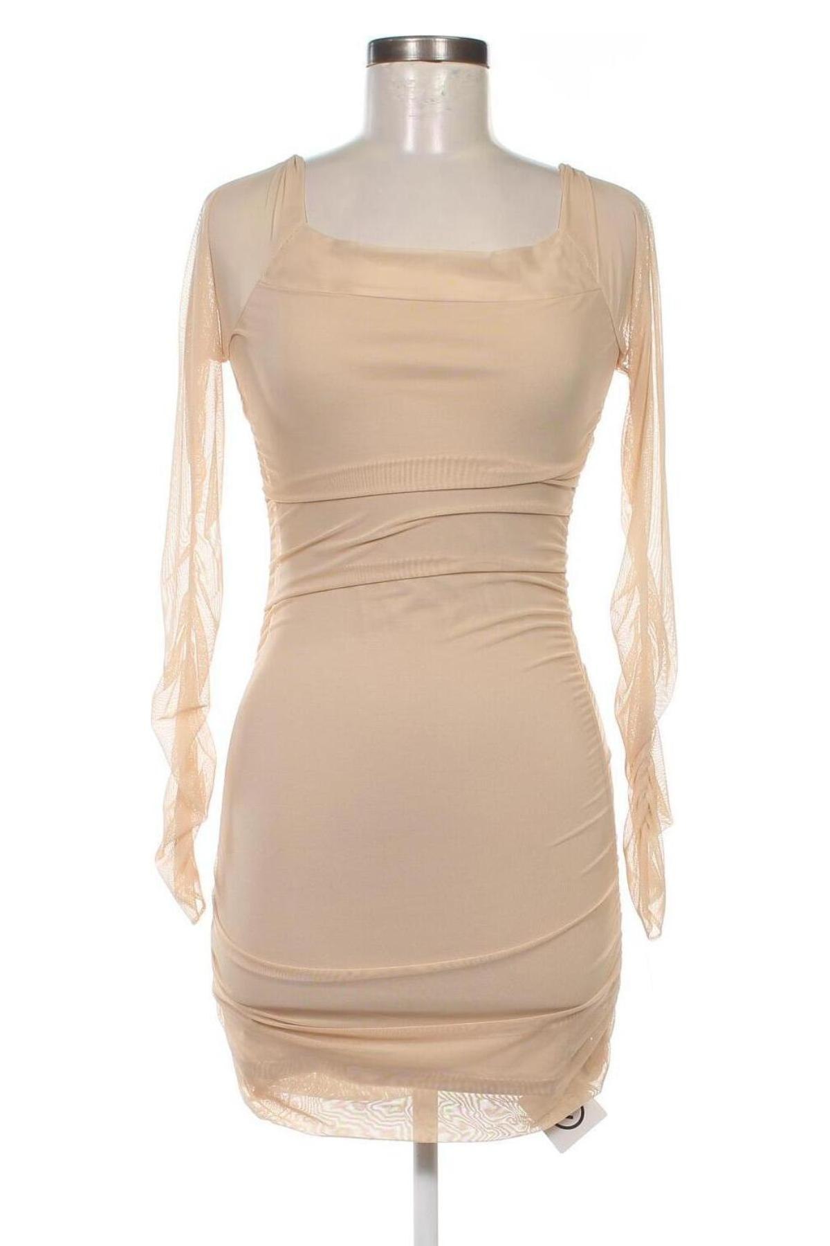 Kleid, Größe S, Farbe Beige, Preis 4,99 €