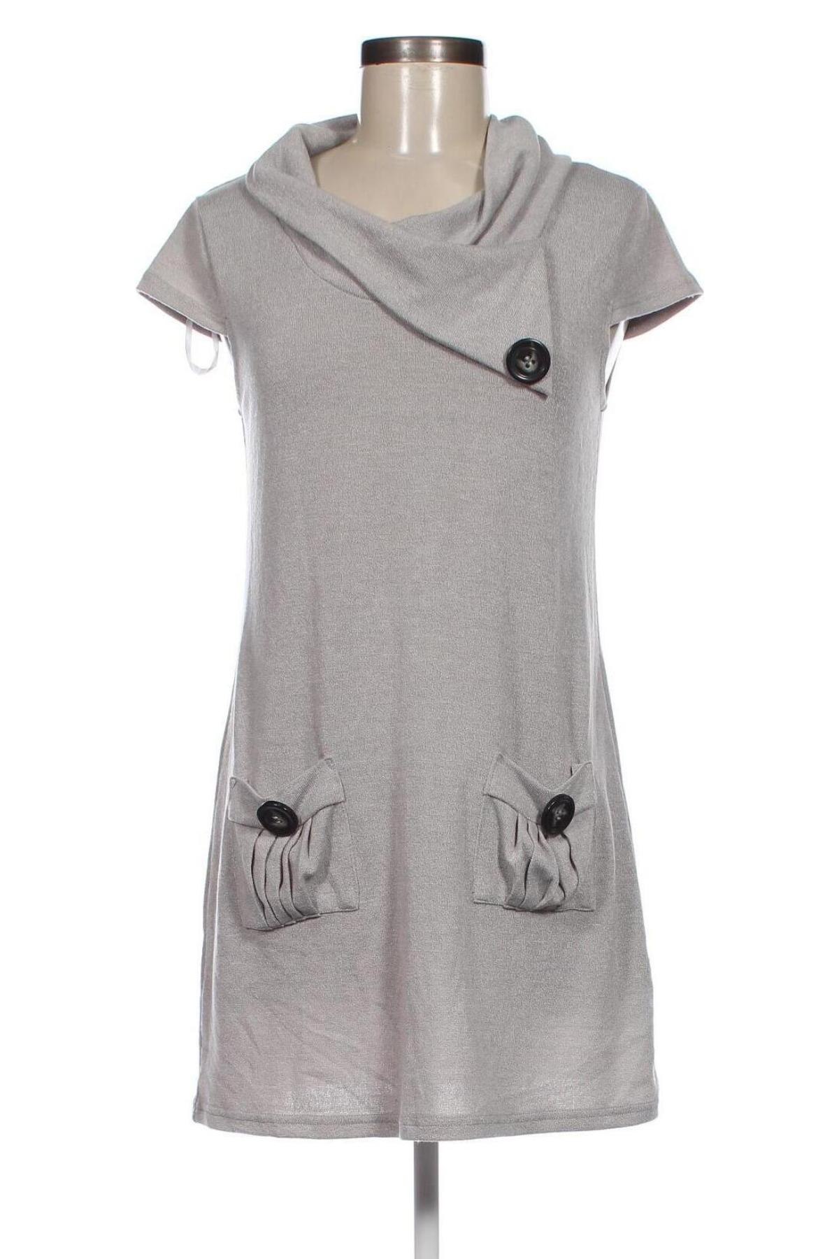 Kleid Dorothy Perkins, Größe M, Farbe Grau, Preis € 12,99