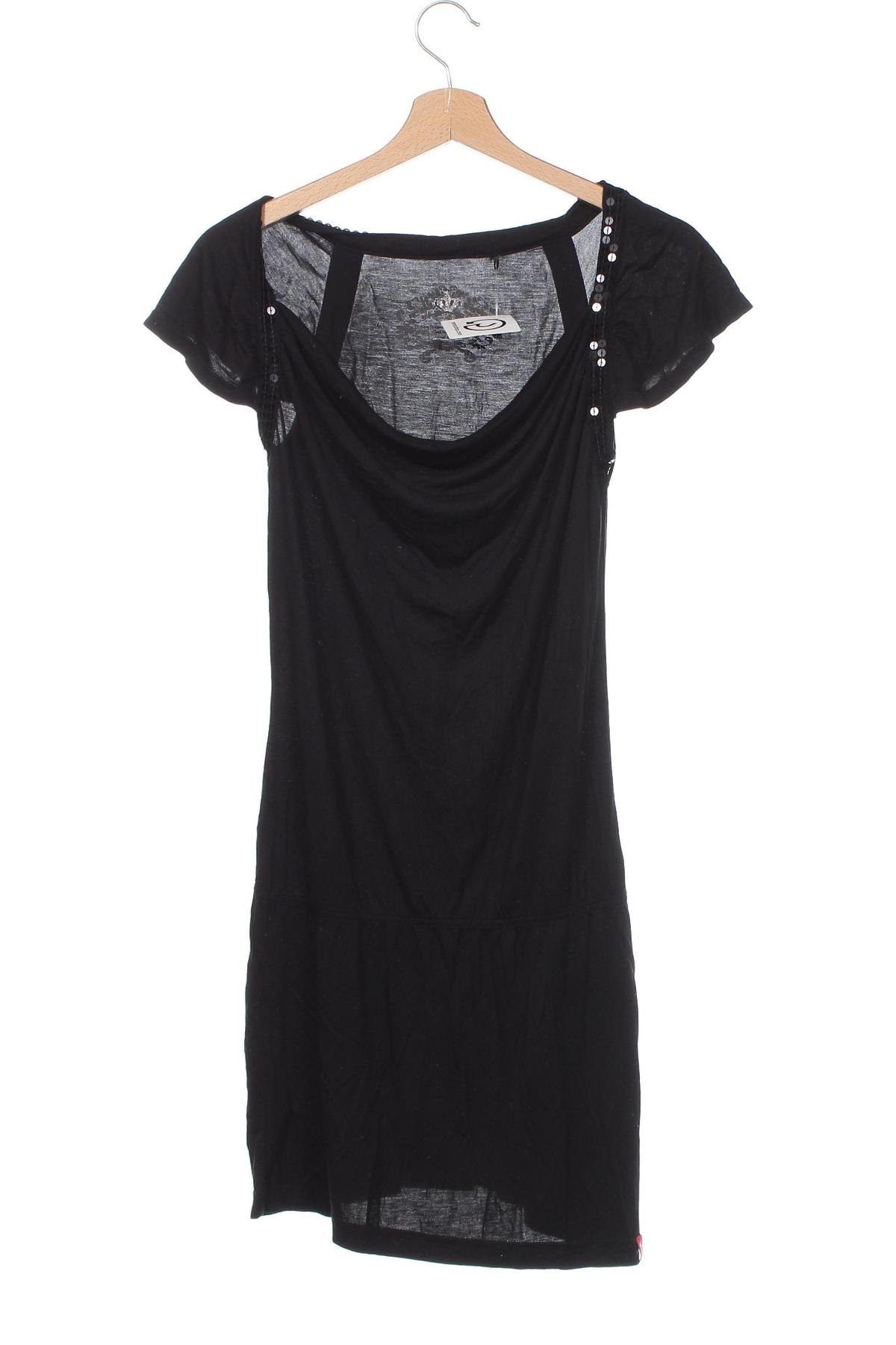 Kleid Edc By Esprit, Größe XS, Farbe Schwarz, Preis 15,99 €