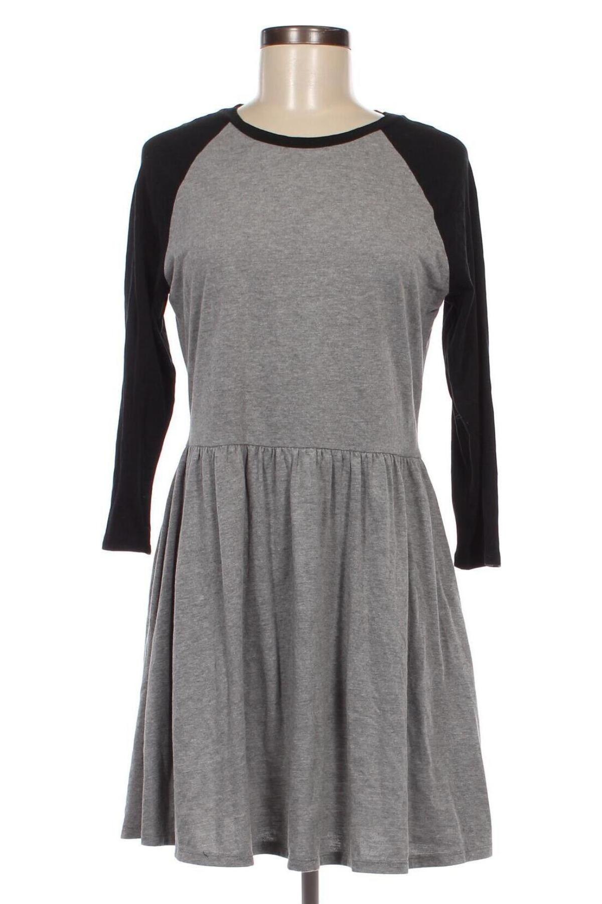 Kleid Forever 21, Größe L, Farbe Grau, Preis 6,49 €