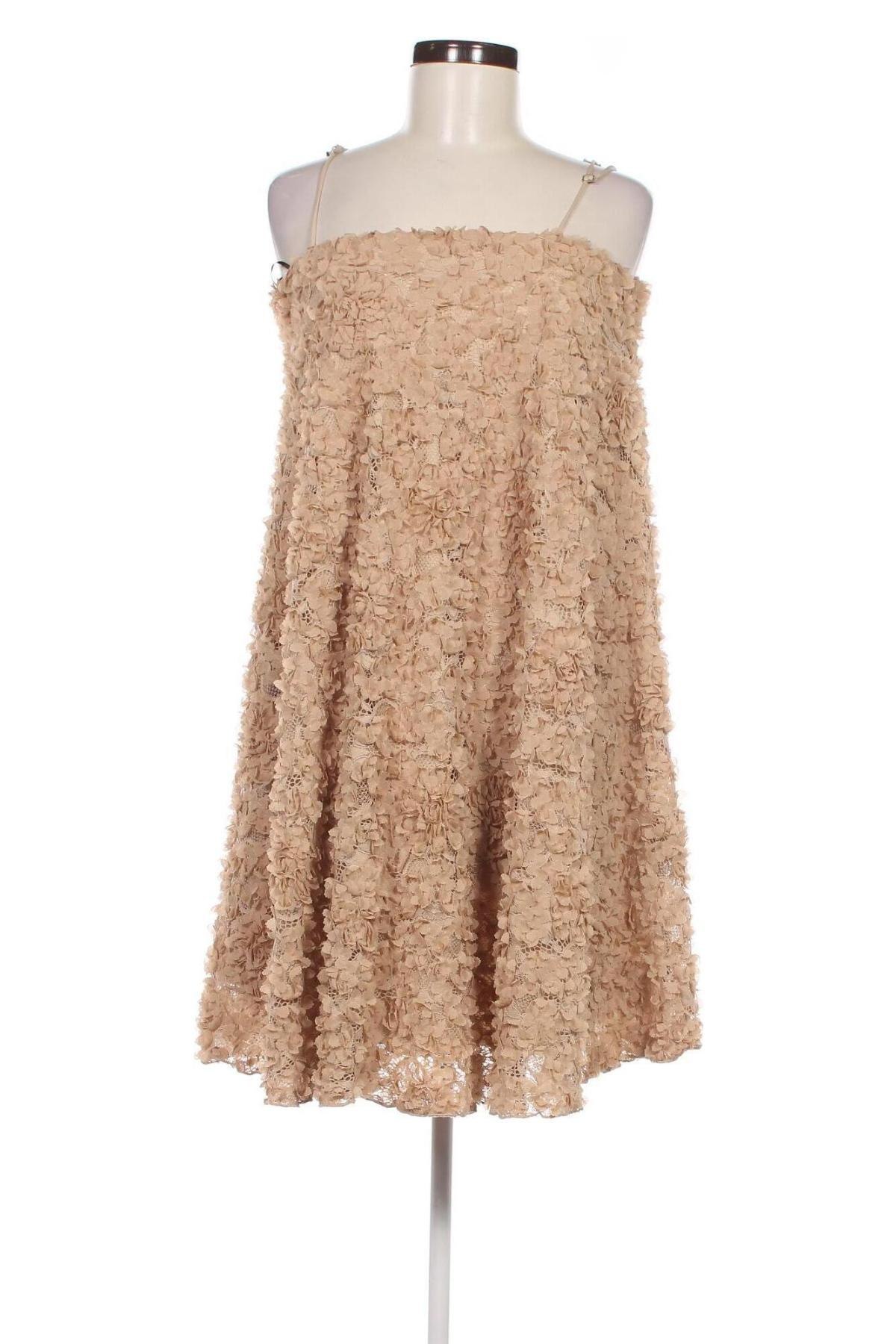 Kleid H&M, Größe M, Farbe Beige, Preis € 7,99