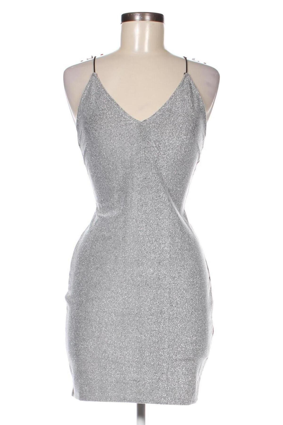 Kleid H&M Divided, Größe M, Farbe Silber, Preis € 6,29