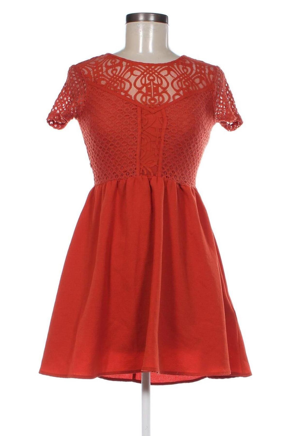 Kleid H&M Divided, Größe S, Farbe Orange, Preis € 9,49