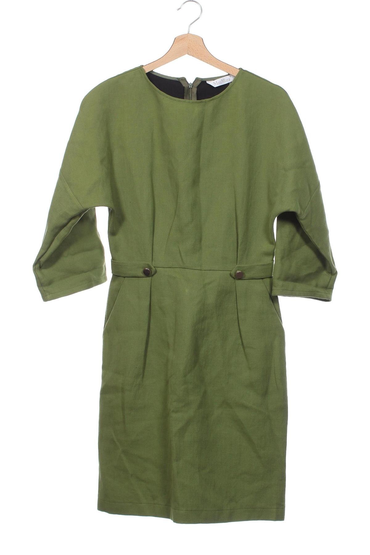 Φόρεμα Max Mara, Μέγεθος XS, Χρώμα Πράσινο, Τιμή 99,99 €