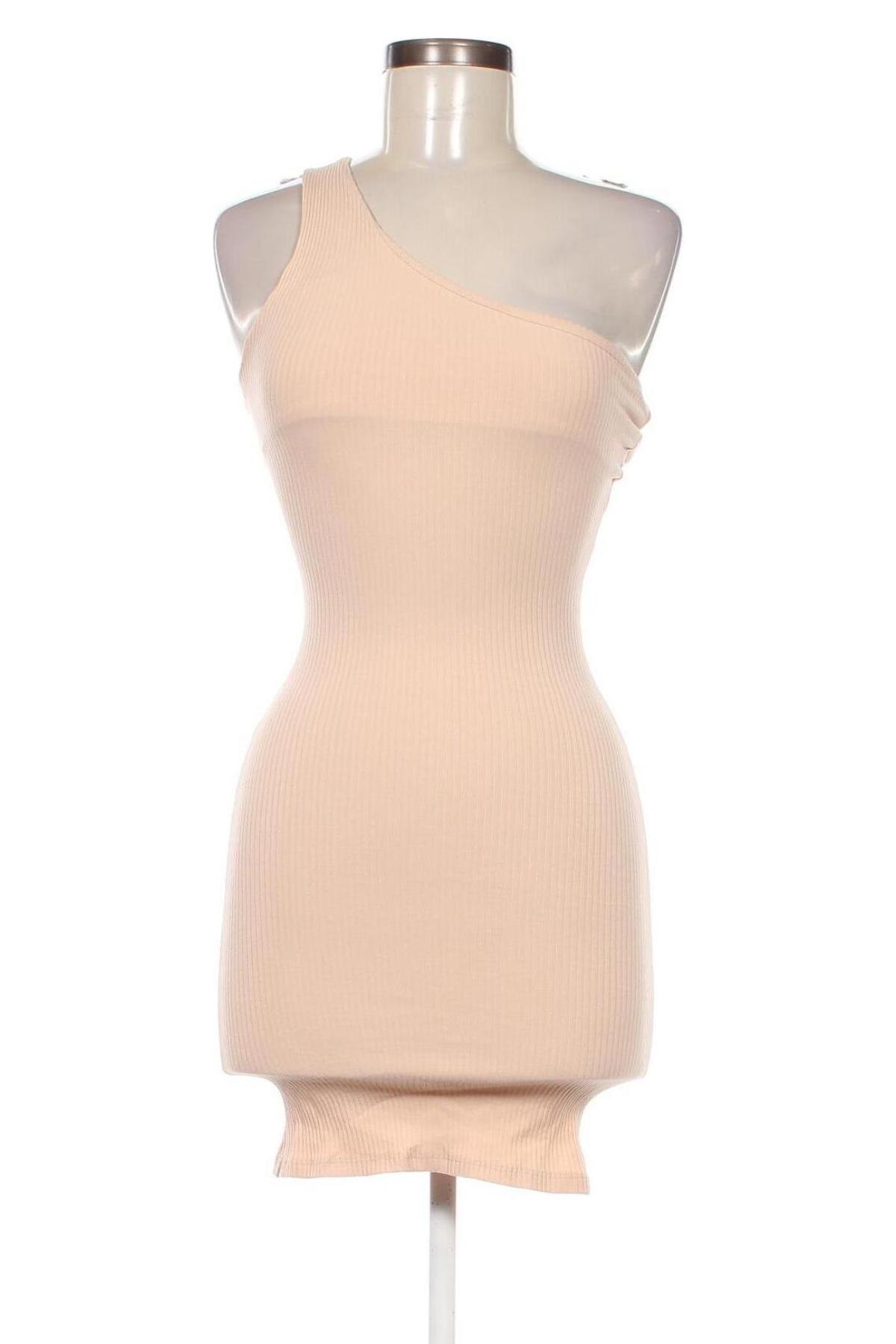 Kleid NA-KD, Größe XXS, Farbe Beige, Preis € 8,99