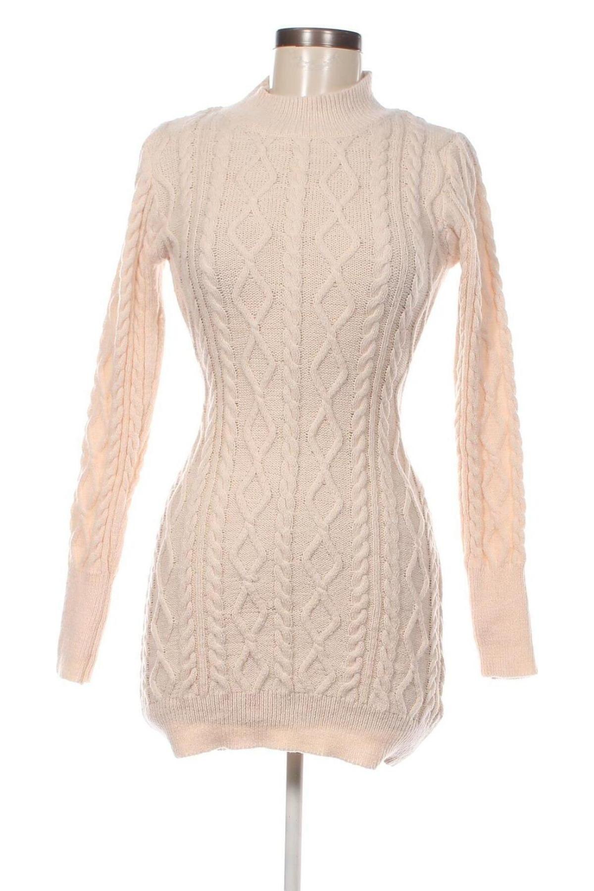 Kleid SHEIN, Größe S, Farbe Beige, Preis 7,99 €