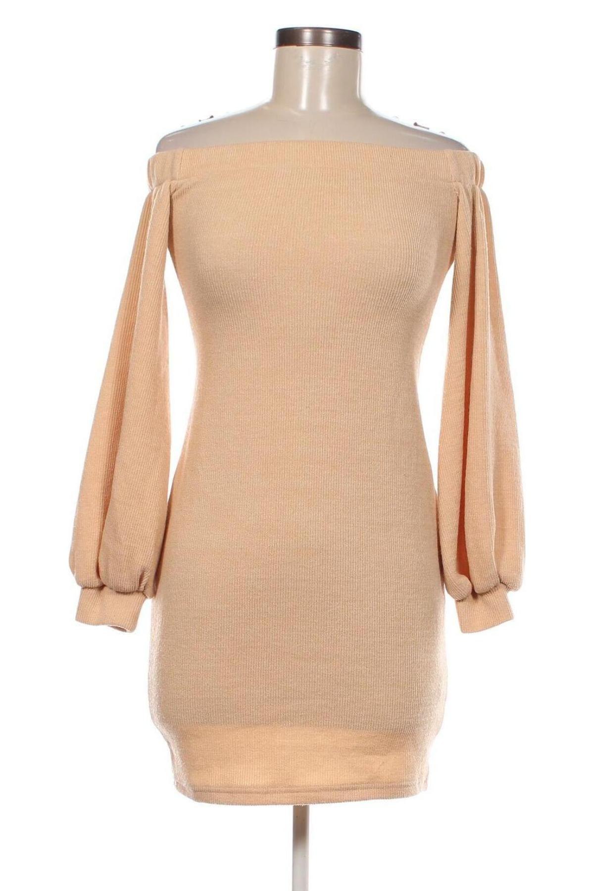 Kleid SHEIN, Größe S, Farbe Beige, Preis 6,29 €