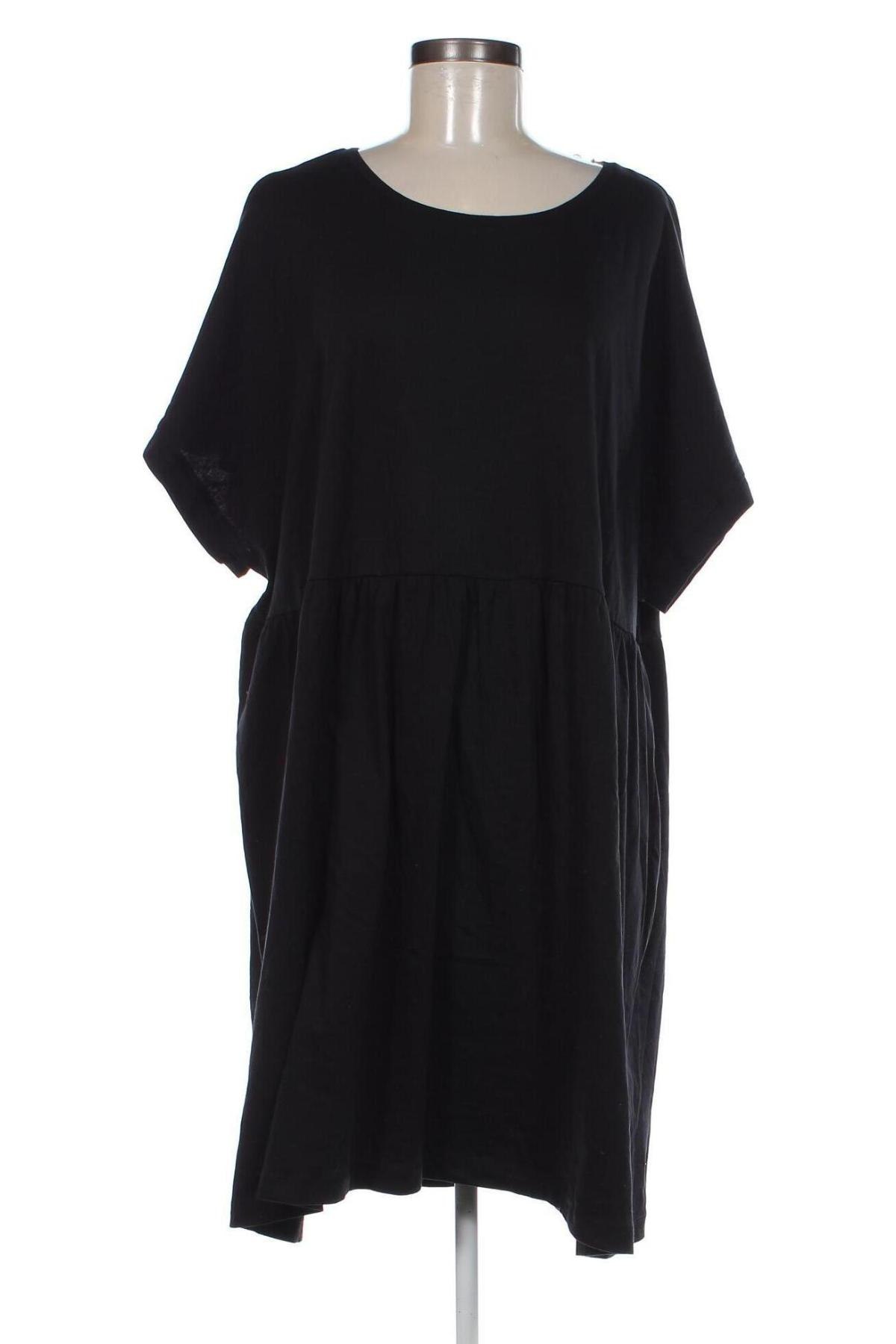 Kleid Urban Classics, Größe 5XL, Farbe Schwarz, Preis 23,99 €