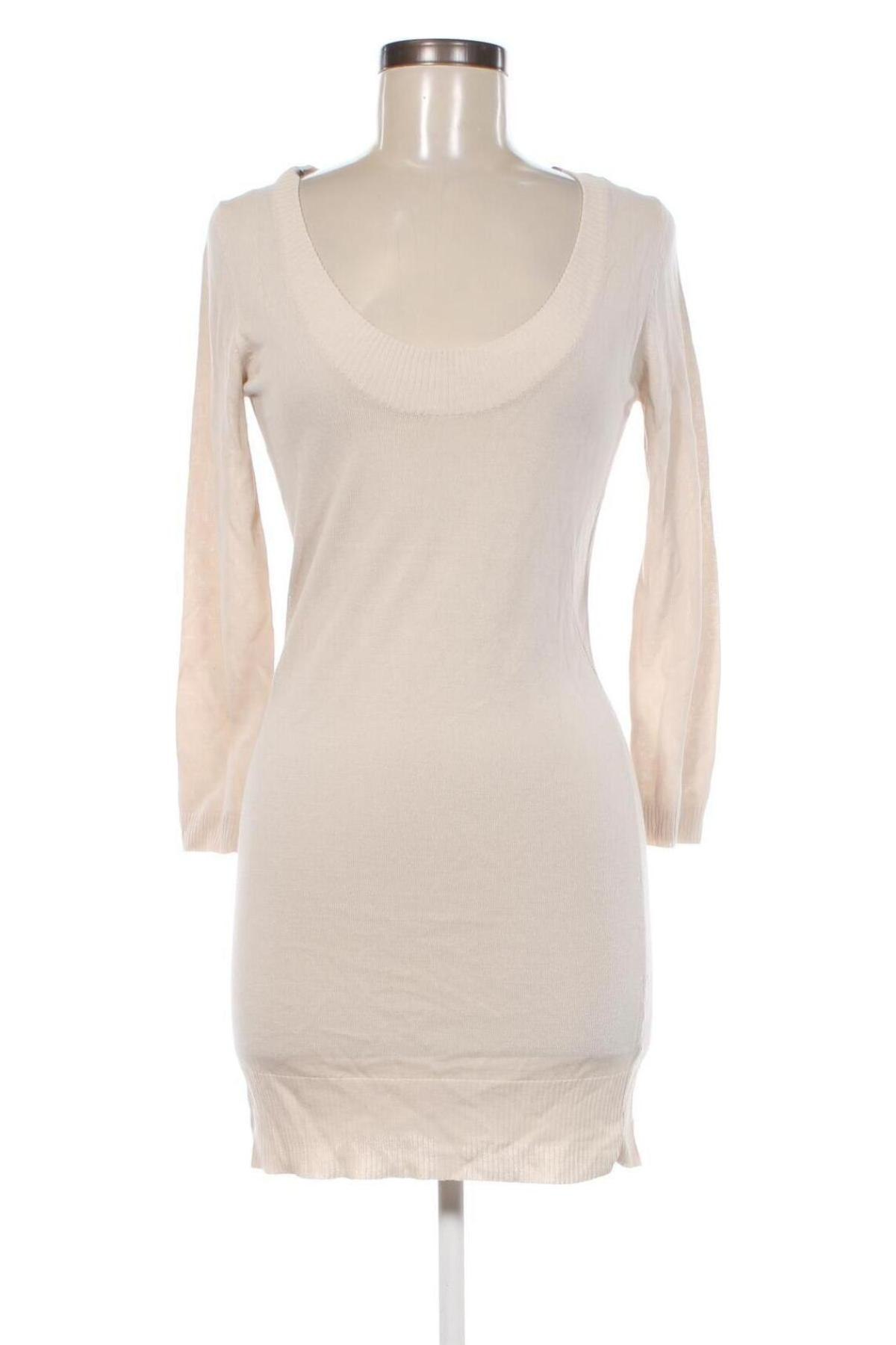 Kleid YU. K., Größe XS, Farbe Beige, Preis 3,99 €