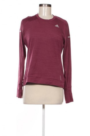 Γυναικεία μπλούζα Adidas, Μέγεθος M, Χρώμα Κόκκινο, Τιμή 21,99 €