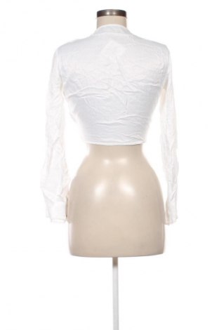 Bluză de femei Bershka, Mărime S, Culoare Alb, Preț 65,99 Lei