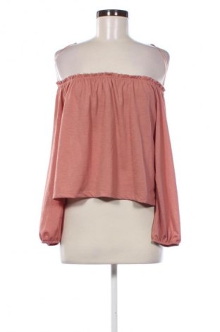 Bluzka damska Bershka, Rozmiar XS, Kolor Popielaty róż, Cena 43,68 zł
