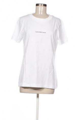 Γυναικεία μπλούζα Calvin Klein Jeans, Μέγεθος XL, Χρώμα Λευκό, Τιμή 30,99 €