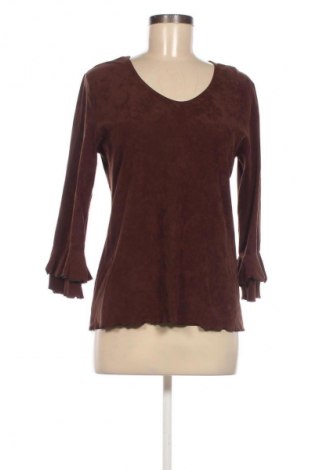 Damen Shirt Effect, Größe S, Farbe Braun, Preis 10,00 €